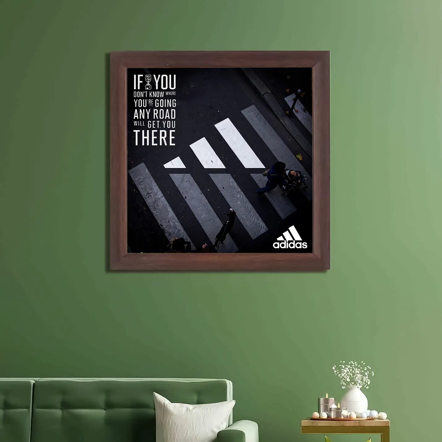 Distinctive Sublimatable Tiles with wooden frame