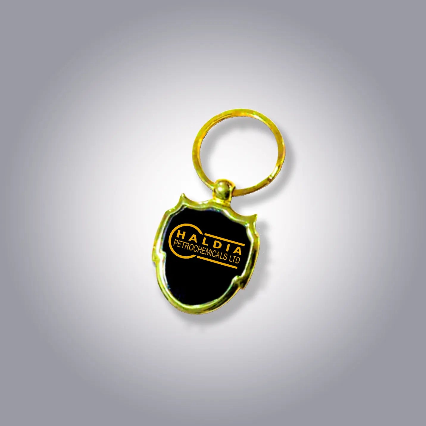 Elite Golden Laser-Engraved Metal Key Chain Img 2