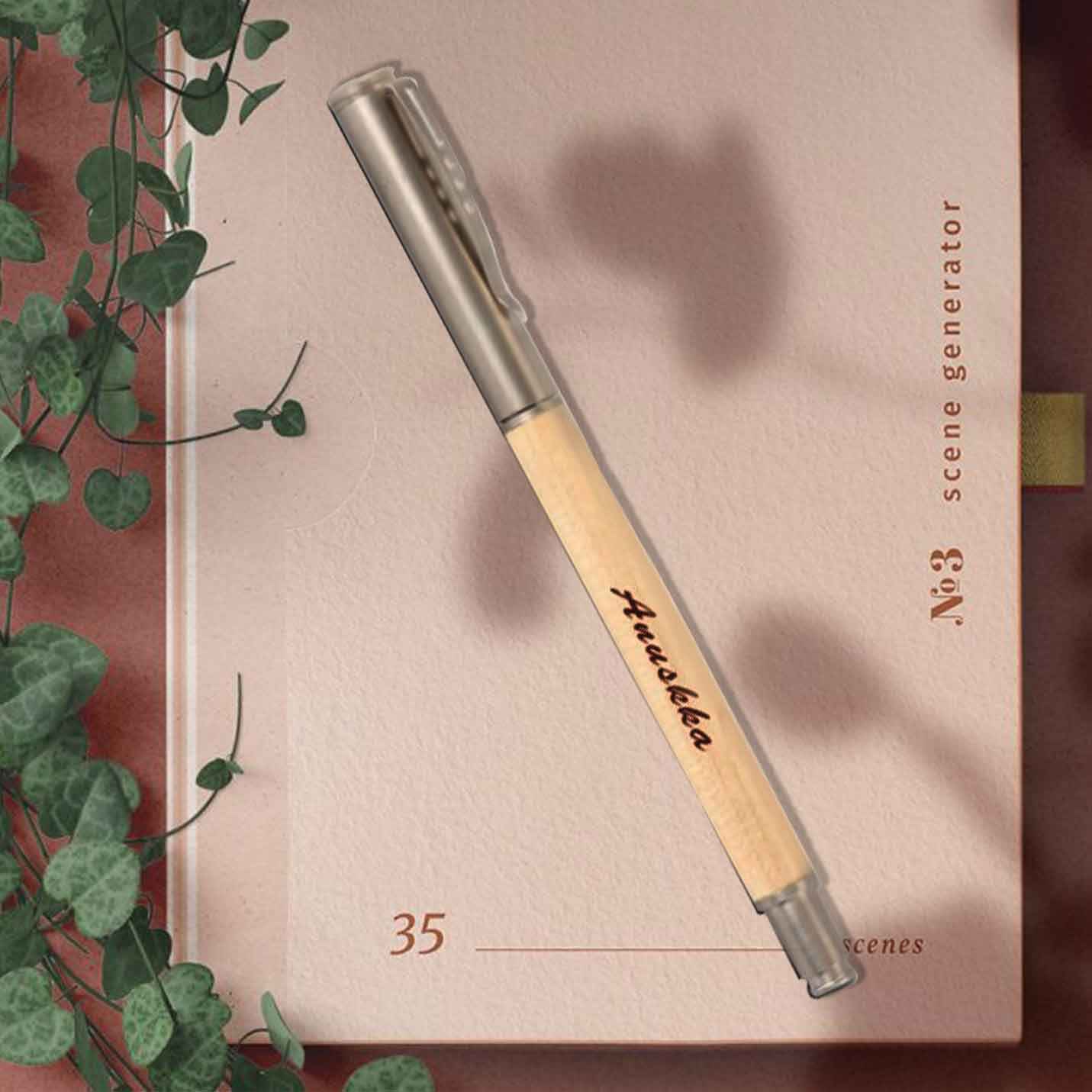 Personalised Corporate Wooden Pen