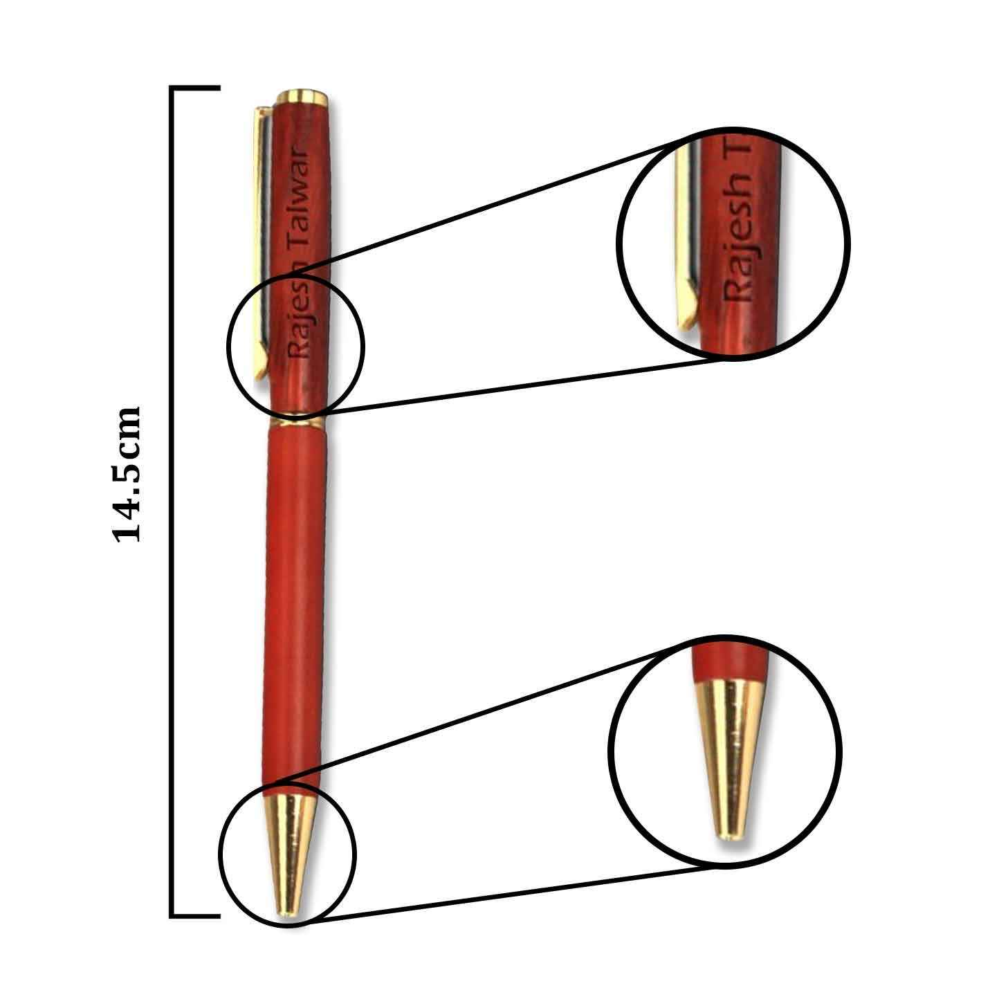Personalised Corporate Wooden Pen Img 3