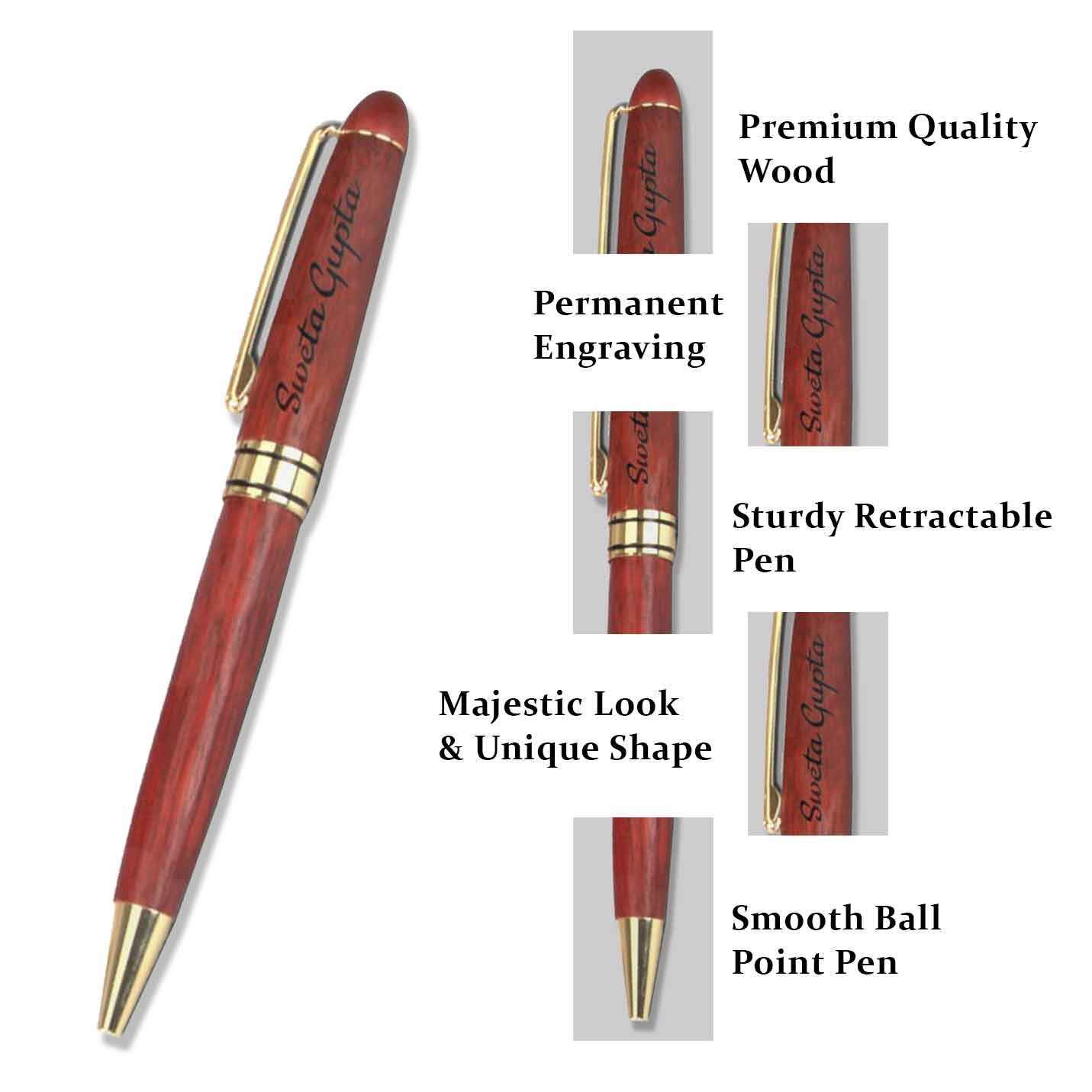 Customised Wooden Pen Img 2