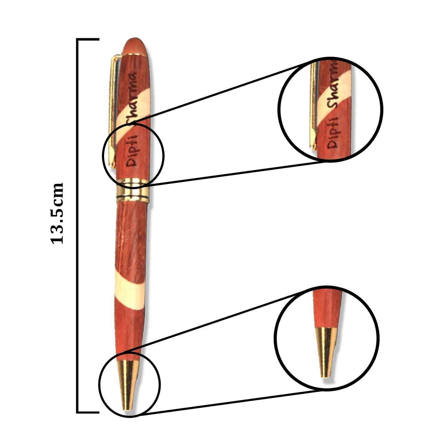 Personalised Wooden Pen Img 3