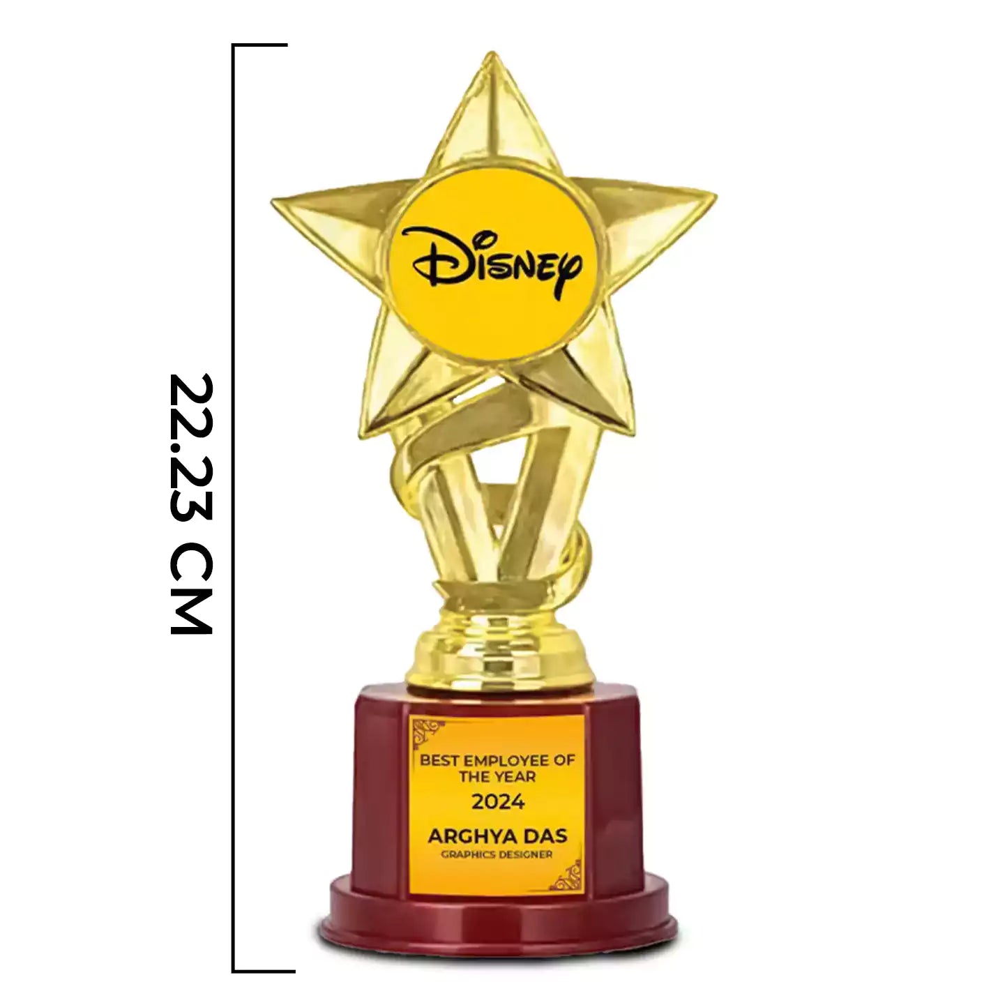 Top-notch Golden Star Triumph Trophy 