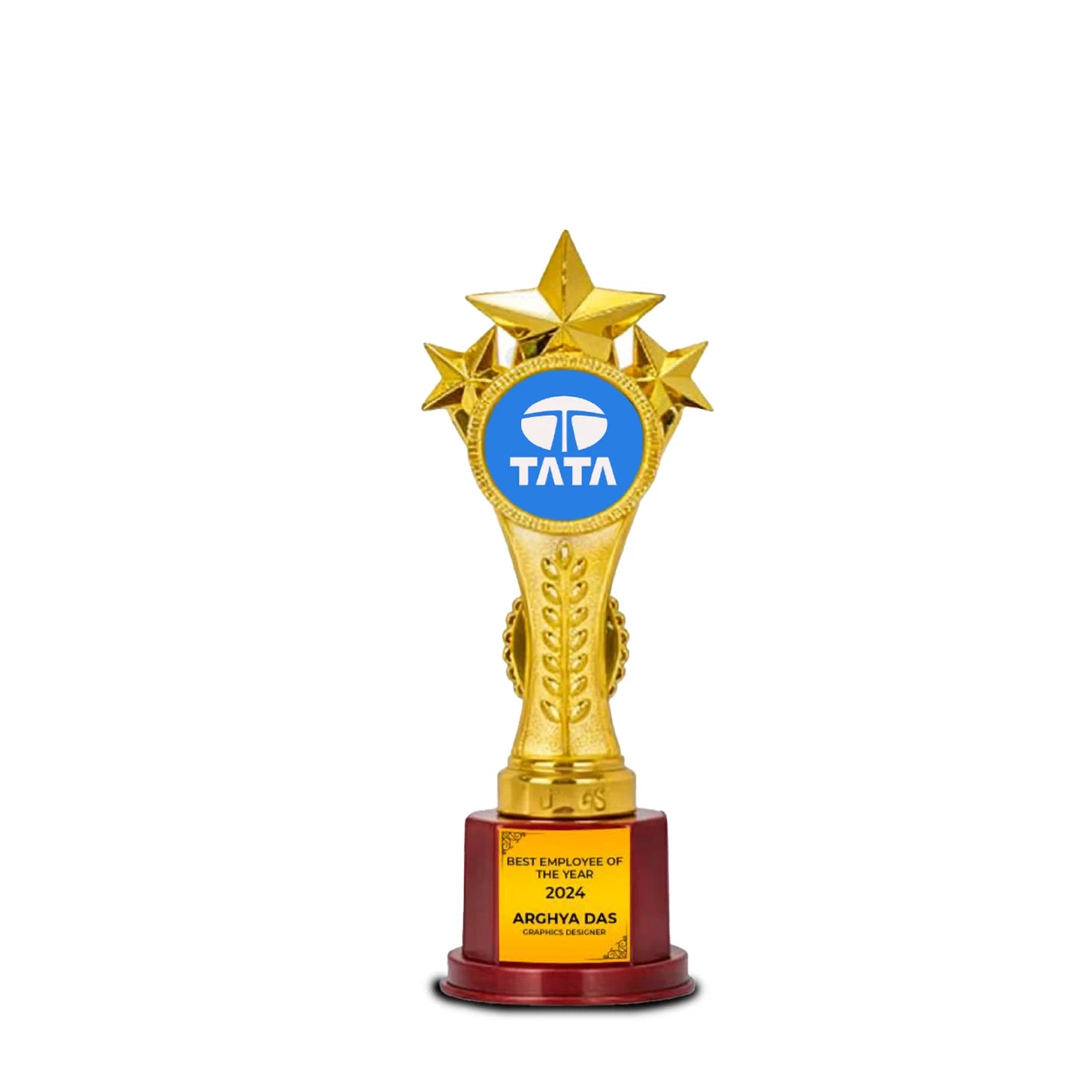 Top-notch Golden 3-Star Winner's Trophy
