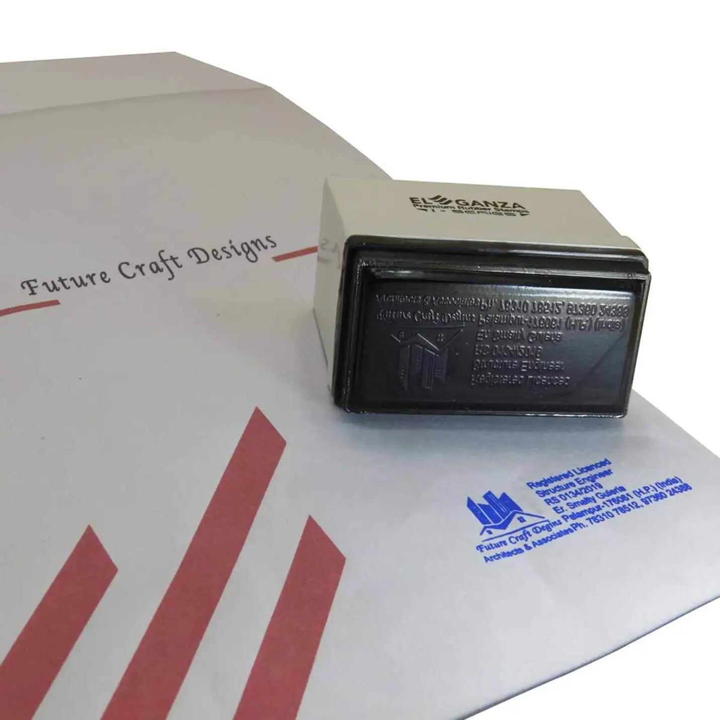 Top-tier Self Inking or Pre Inked Logo Rubber Stamps