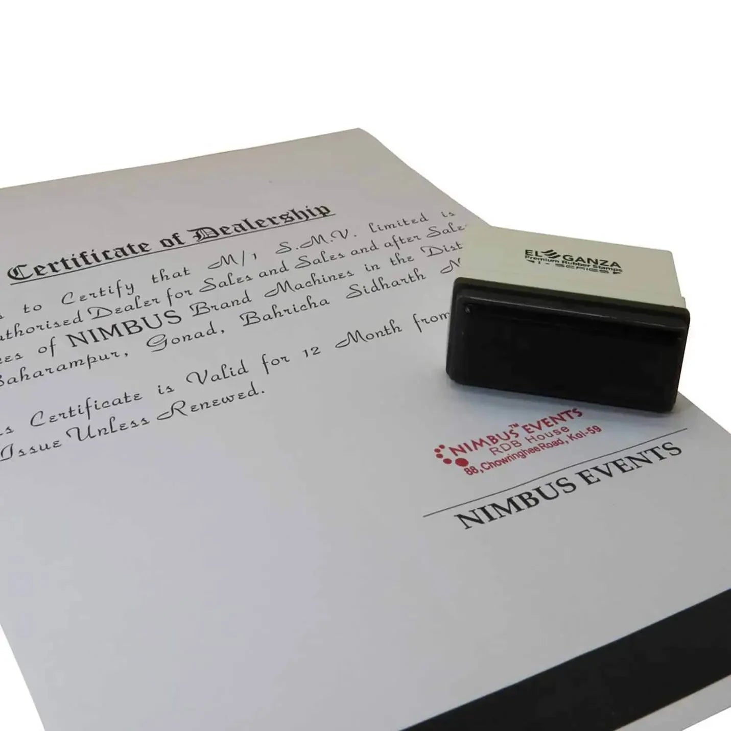 Top-Quality Made to Order Pre-Inked Brand Logo Stamps