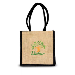 Eco-chic & Classic Jute Canvas Tote Bags