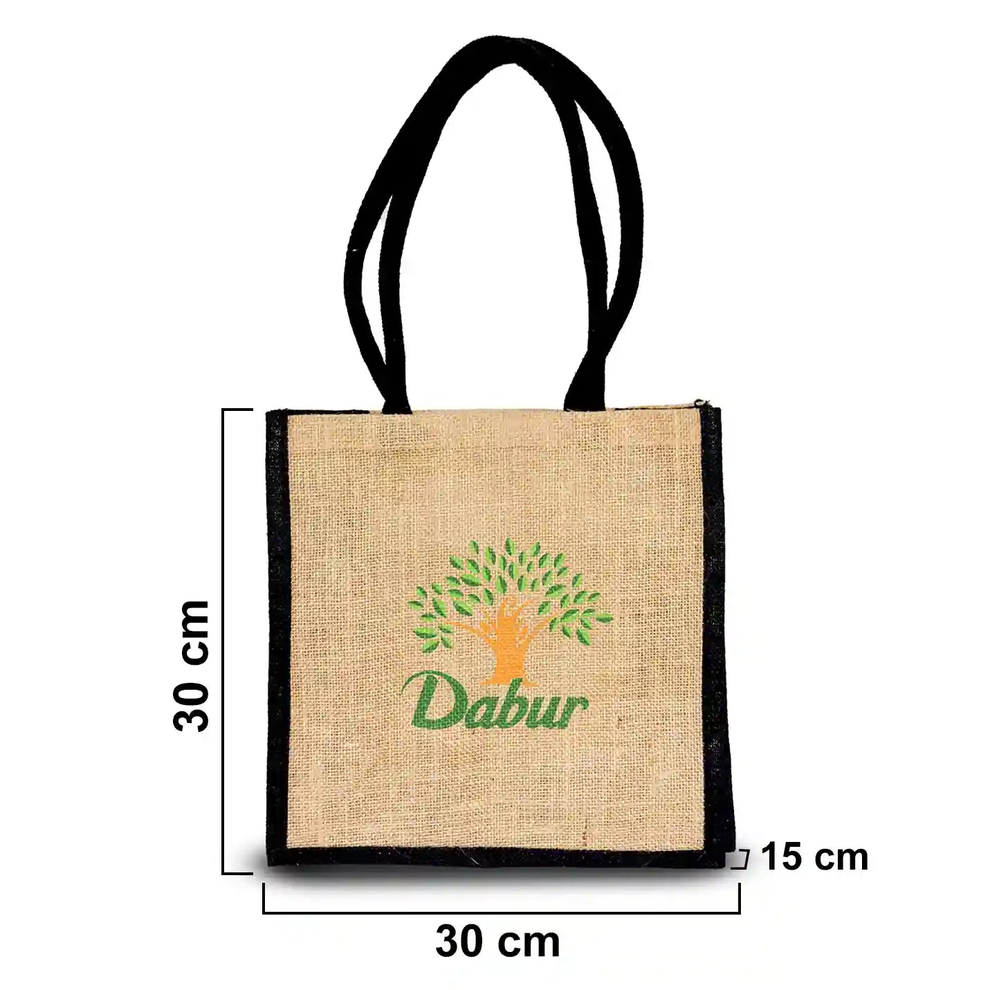 Eco-chic & Classic Jute Canvas Tote Bags