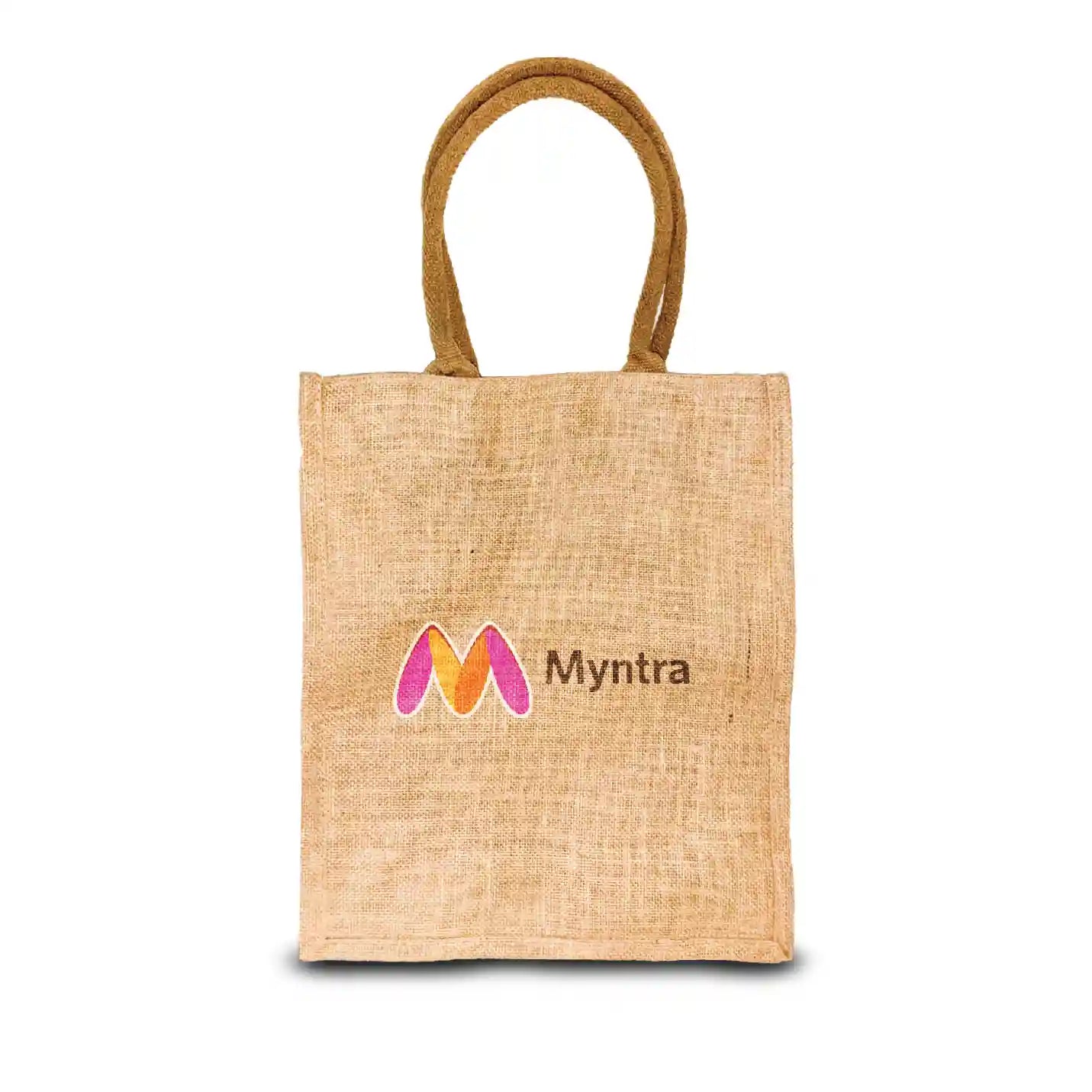 Eco-conscious Jute Canvas Tote Bags