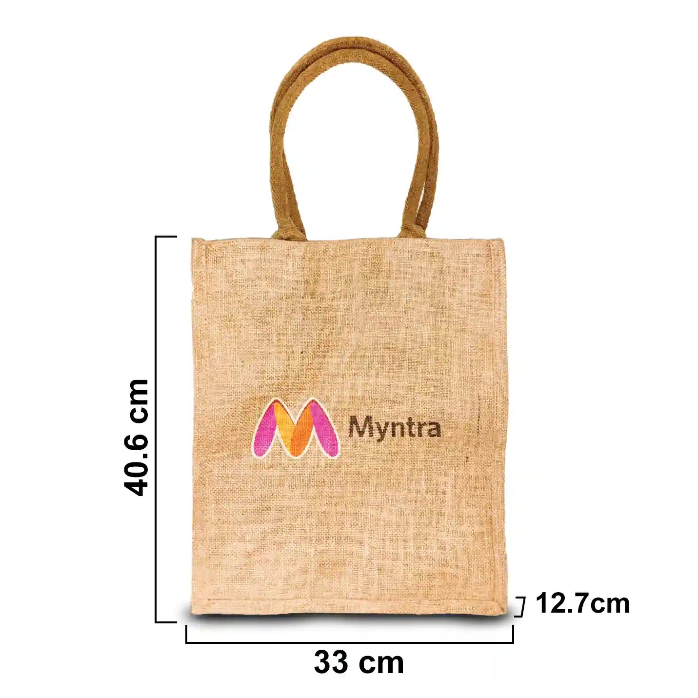 Eco-conscious Jute Canvas Tote Bags