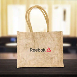 Resuable Jute Canvas Tote Bags