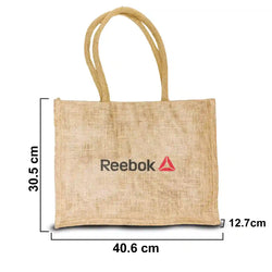 Resuable Jute Canvas Tote Bags