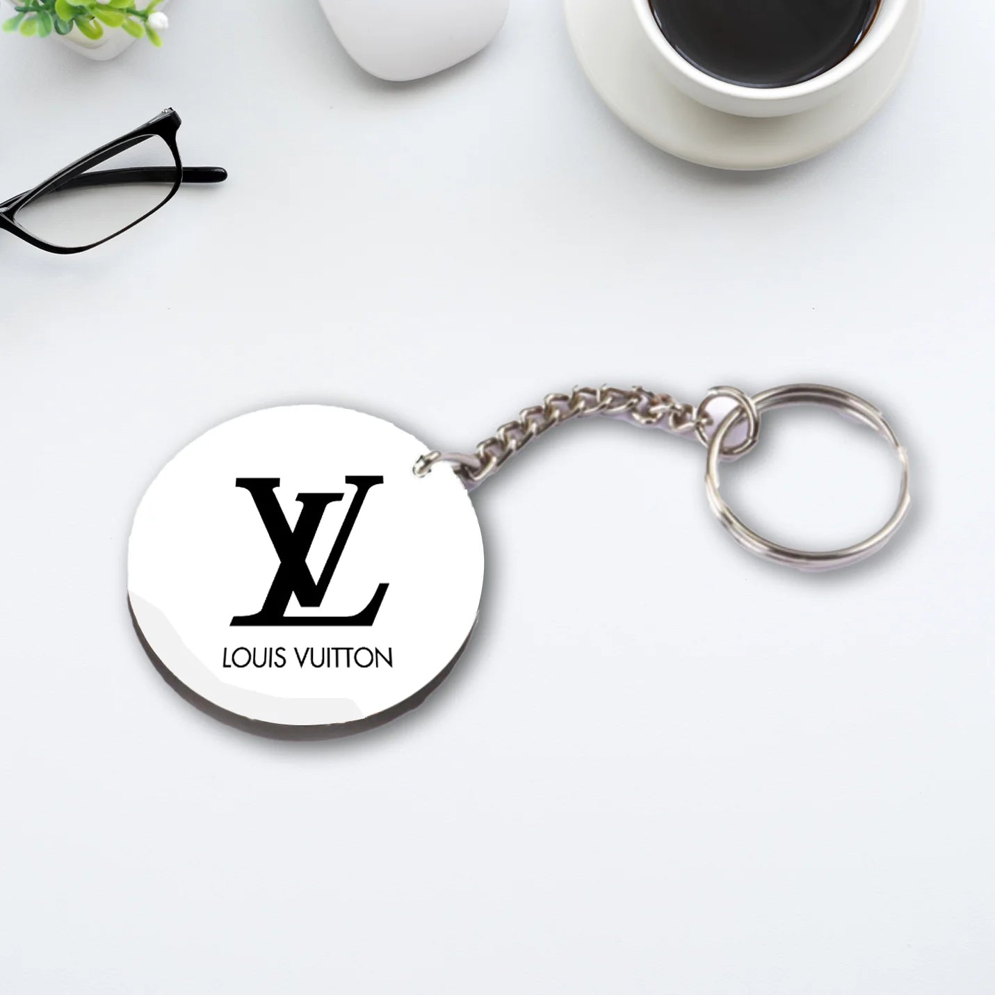 Laser Cut Sublimatable Key Ring 