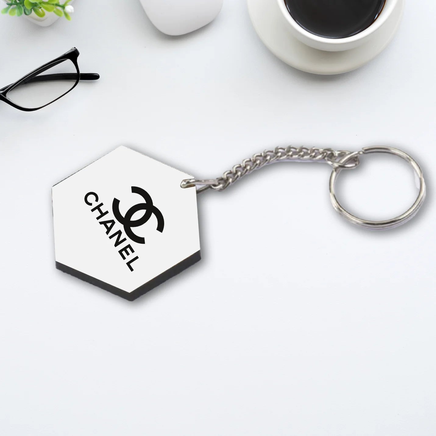 Printable Hard Board Key Chain 