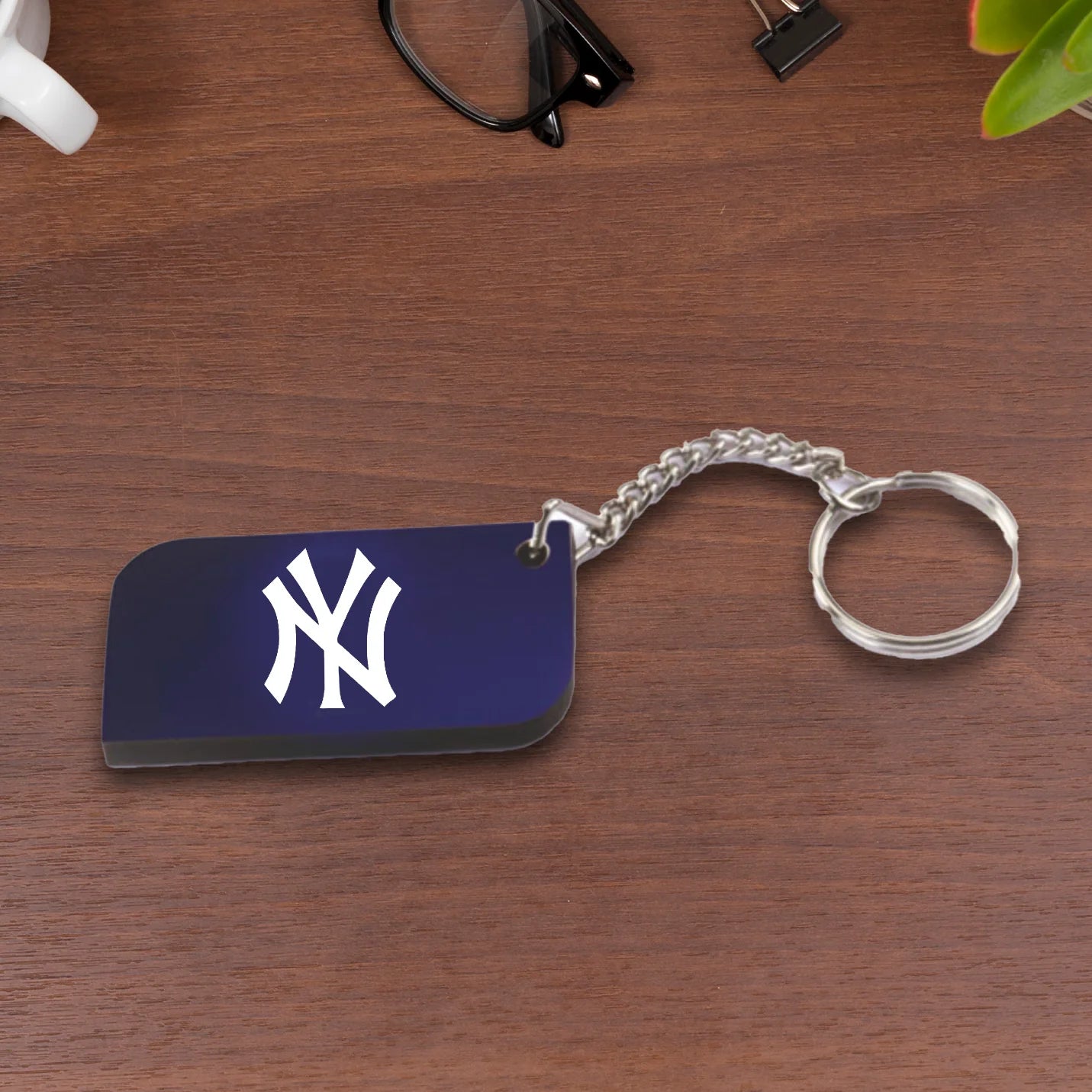 Laser Cut Sublimatable Key Ring