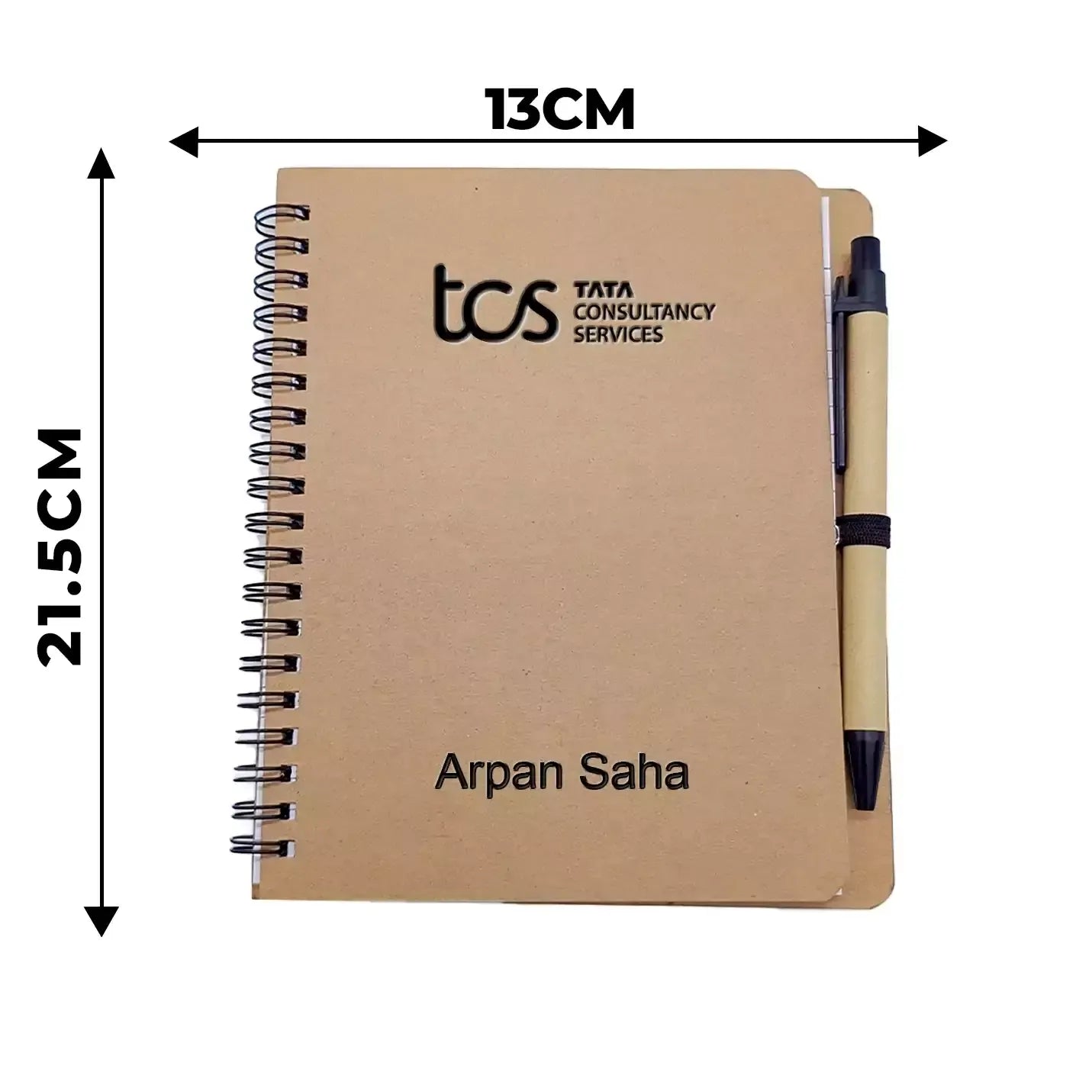 Premium-Quality Spiral-Bind Notepad & Pen  Img 3