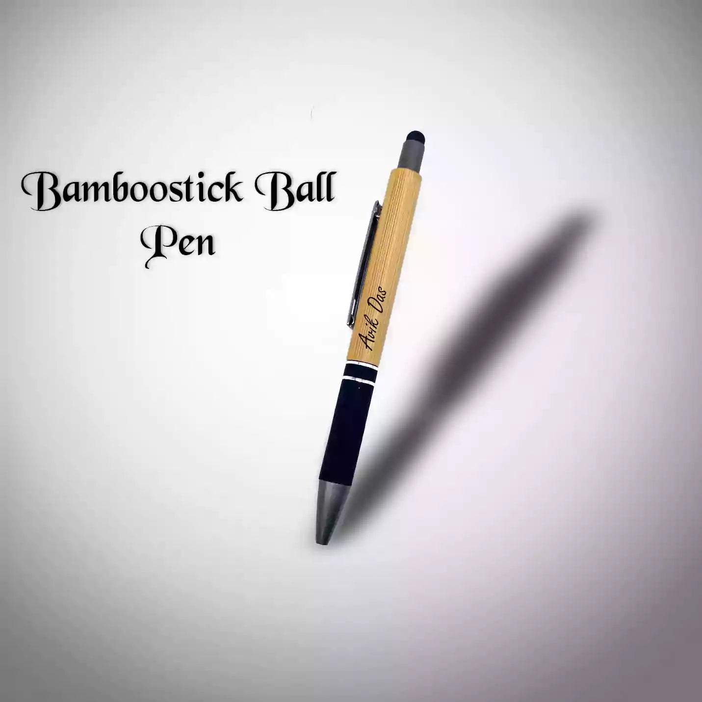 Eco-friendly Bamboo Pen & Cardholder Combo Gift Set Img 3