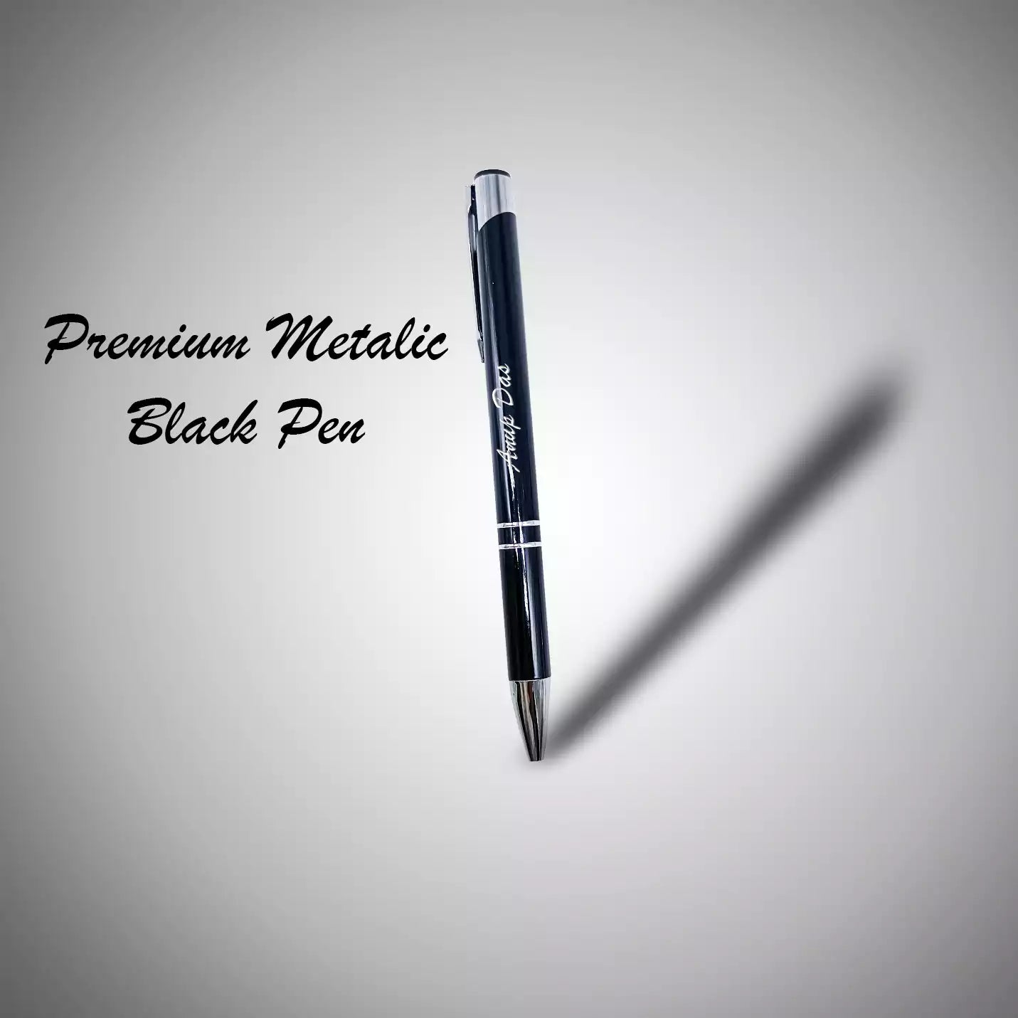 Magnificent Black Pen & Keychain Combo Gift Set