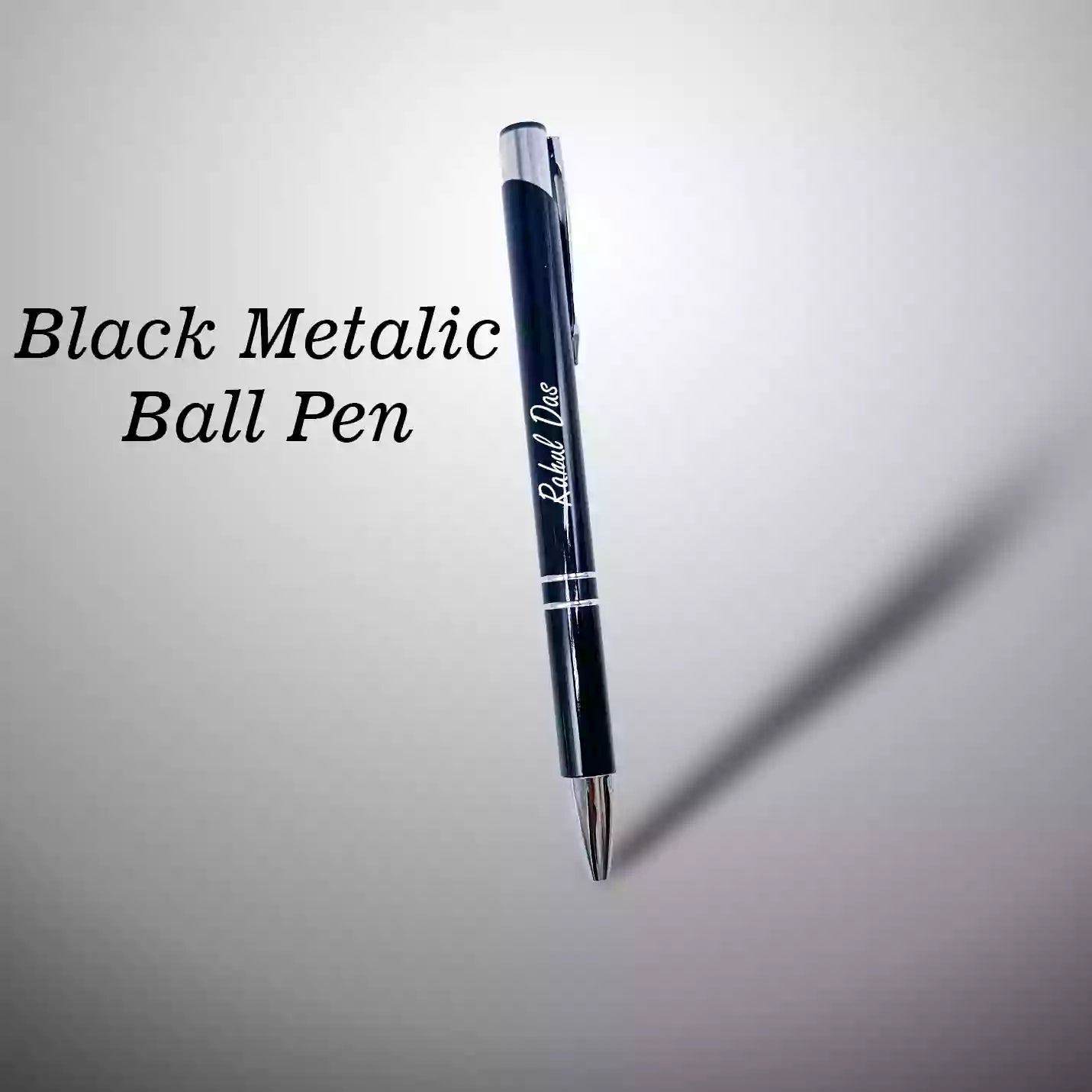 Premium Black Pen & Keychain Combo Gift Set
