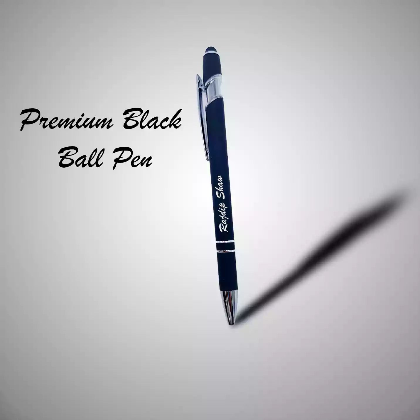 Premium 2 in 1 Black Globe Diary & Pen Combo Gift Set