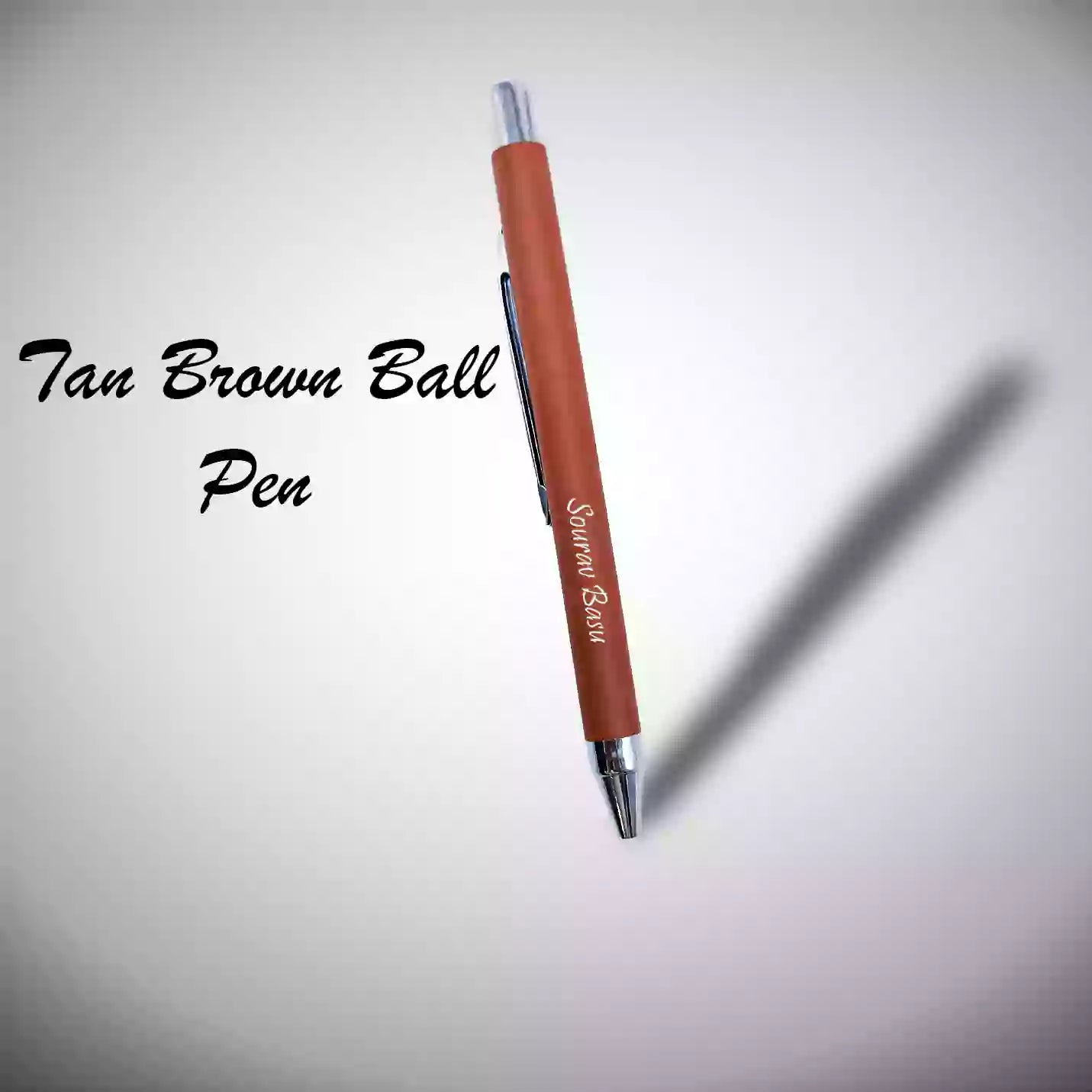 Best-Quality 2 in 1 Tan Diary & Pen Combo Gift Set Img 3