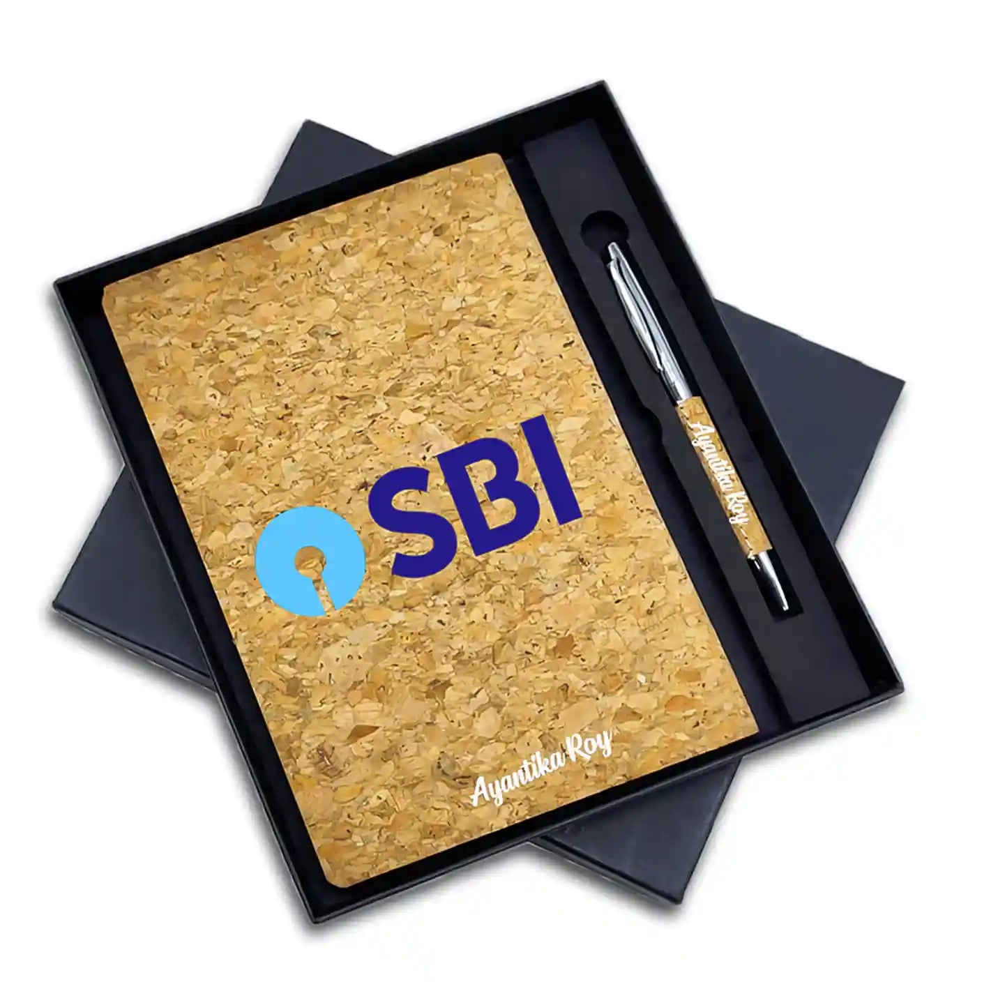 Exclusive Cork Style Diary & Pen Combo Gift Set Img 2