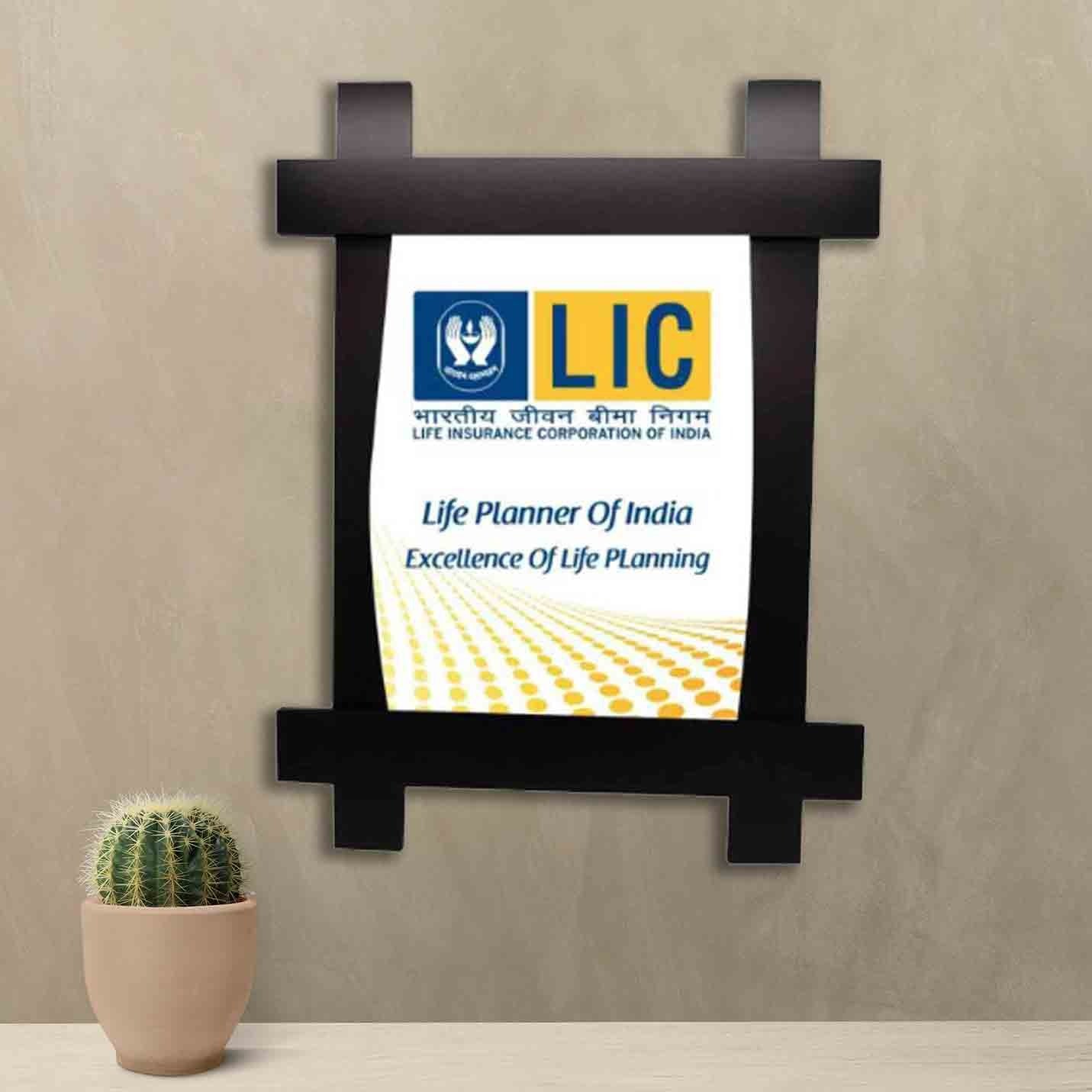 Top-Quality Wooden Framed Plaque Excellence Certificate