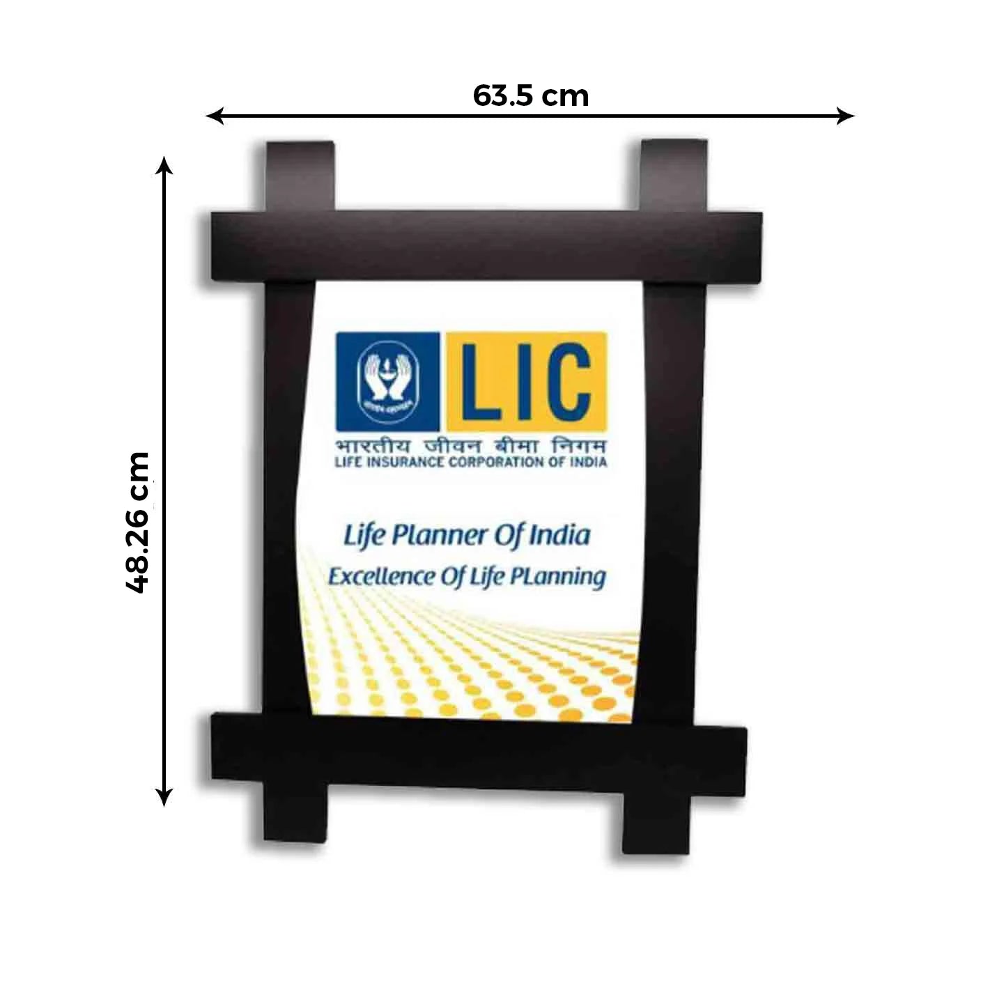 Top-Quality Wooden Framed Plaque Excellence Certificate