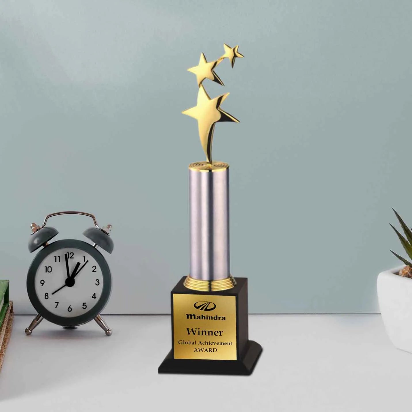Golden 3-Star Champion Trophy