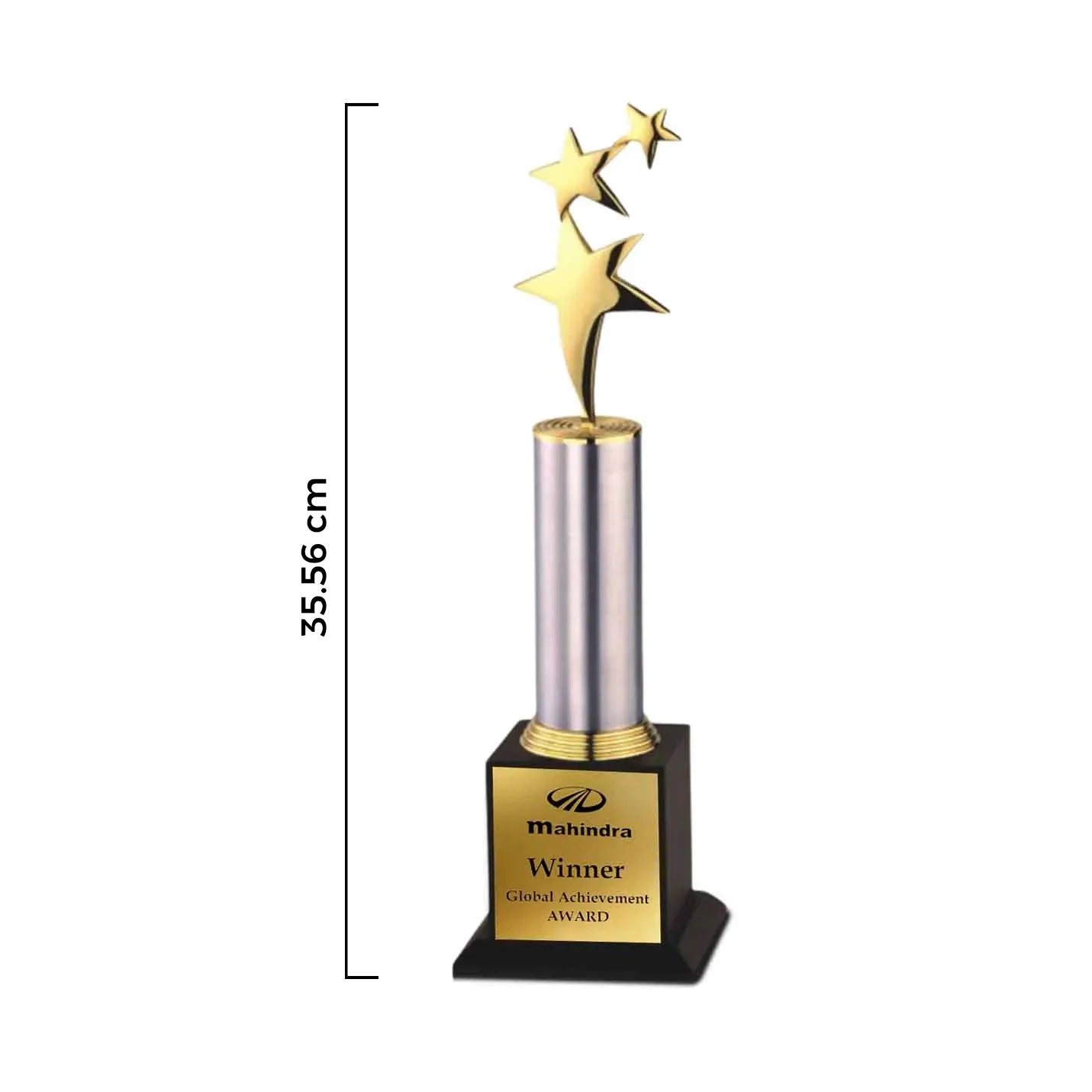 Top-Tier Golden 3-Star Champion Trophy Img 2