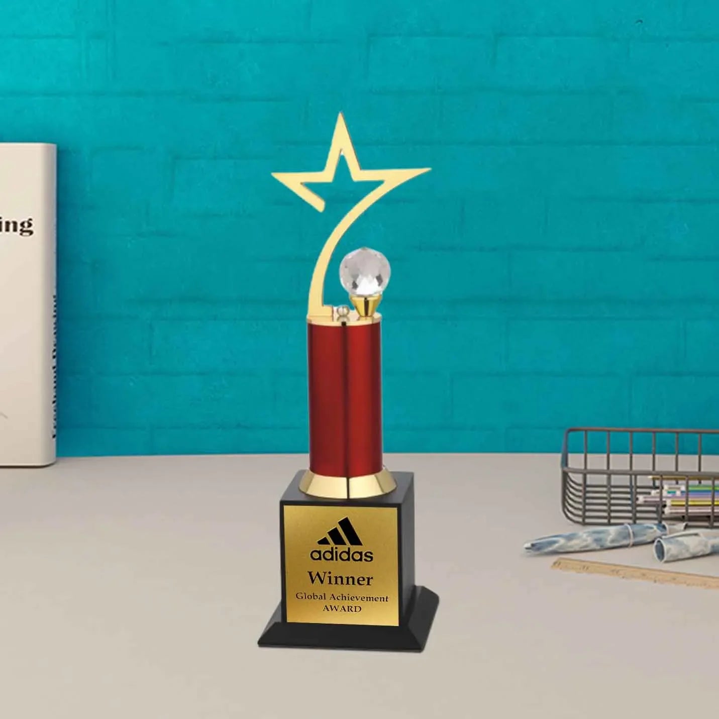 Corporate Premium Golden Star Triumph Trophy