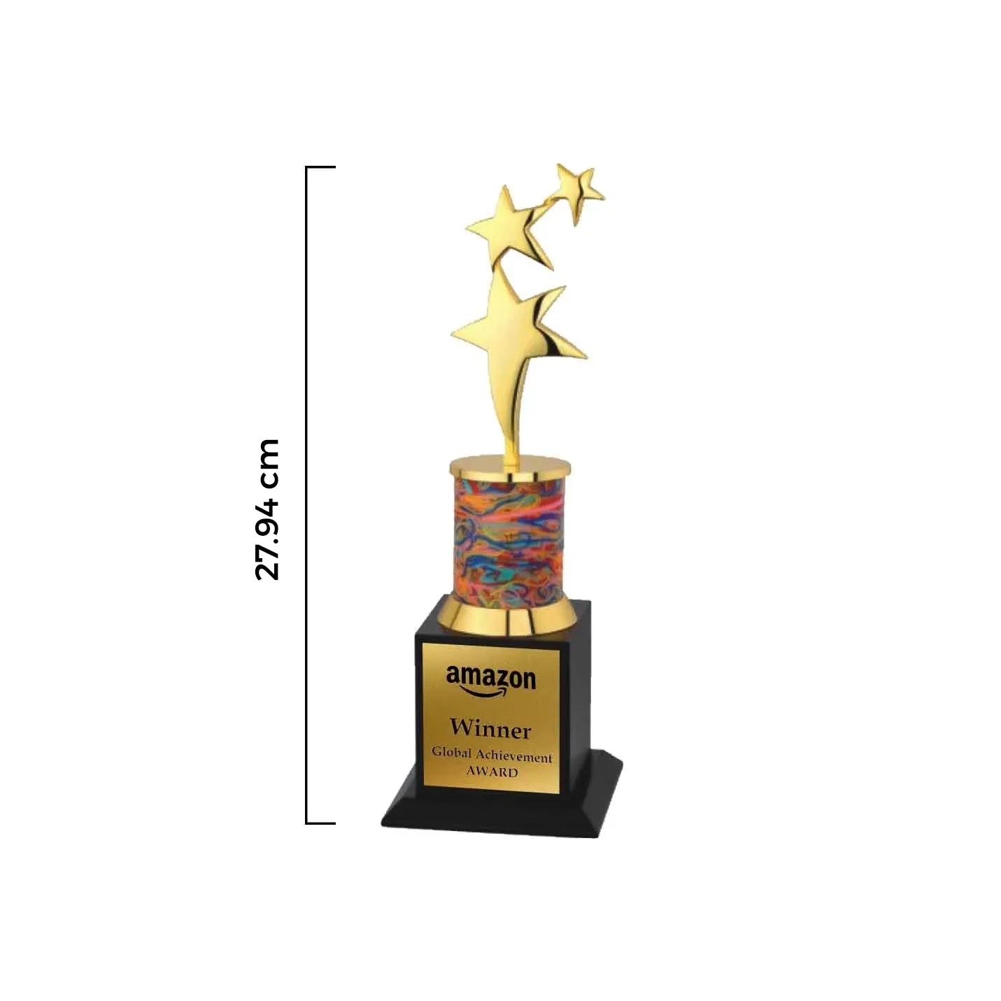 Top-Quality Golden Star Metal Victory Trophies Img 2