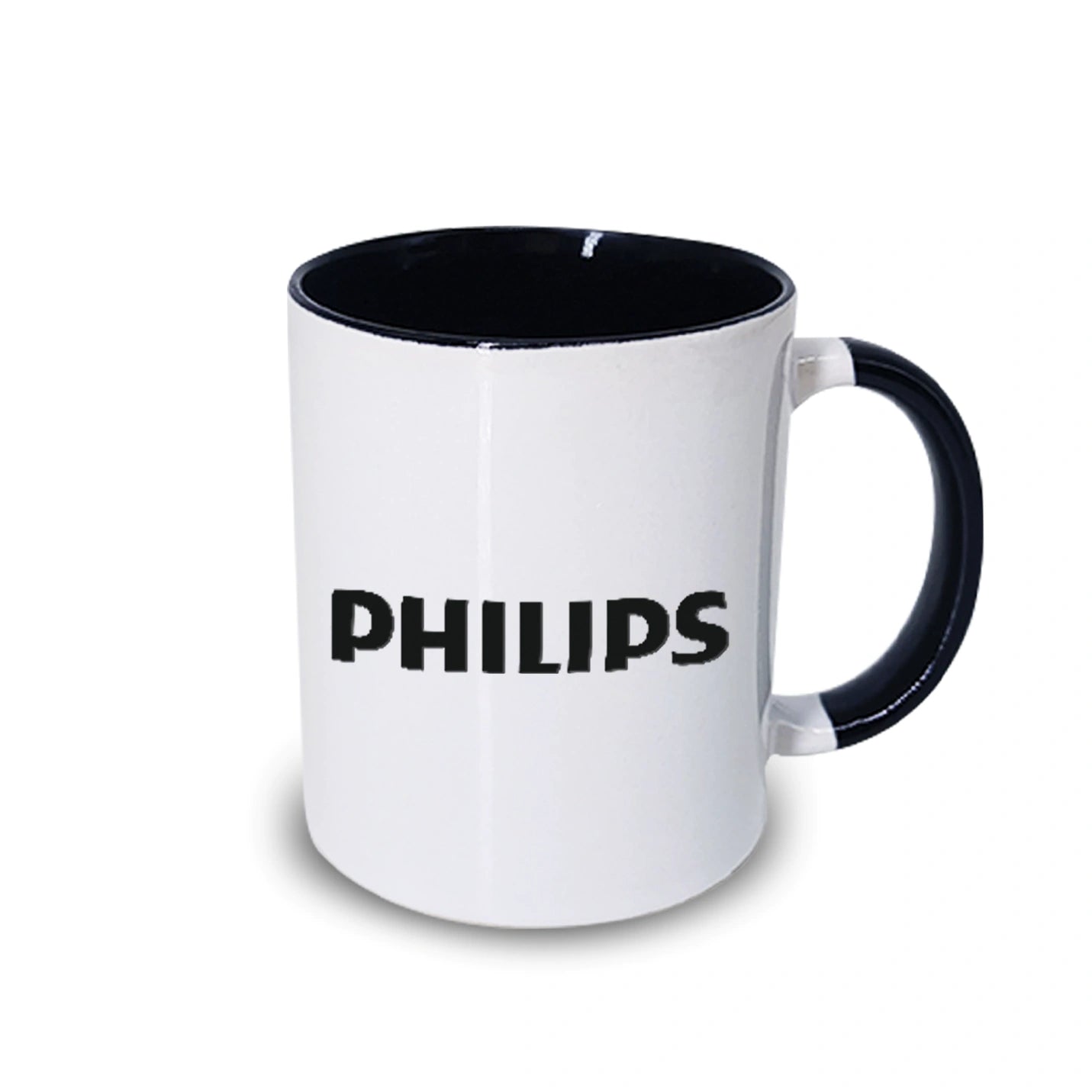 Corporate Custom Black & White Sublimatable Mug Img 2