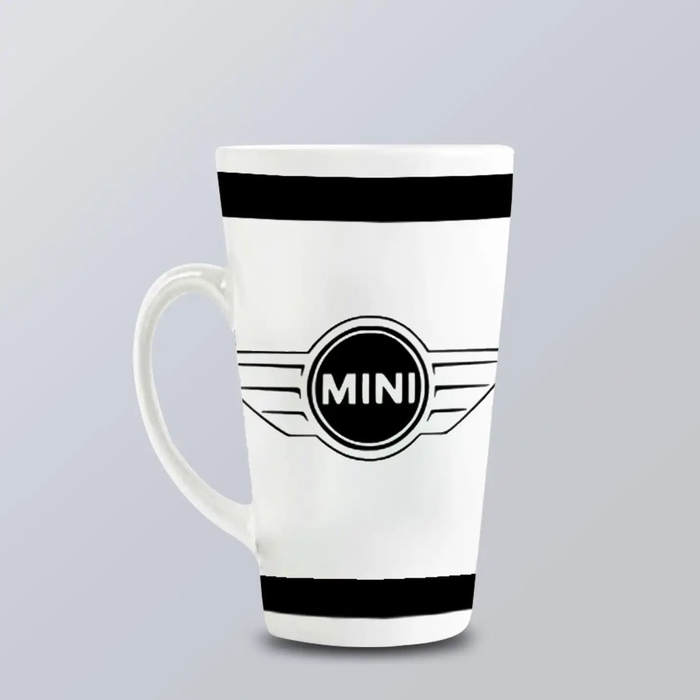 Deluxe Conical-Shaped White Printable Mugs Img 2
