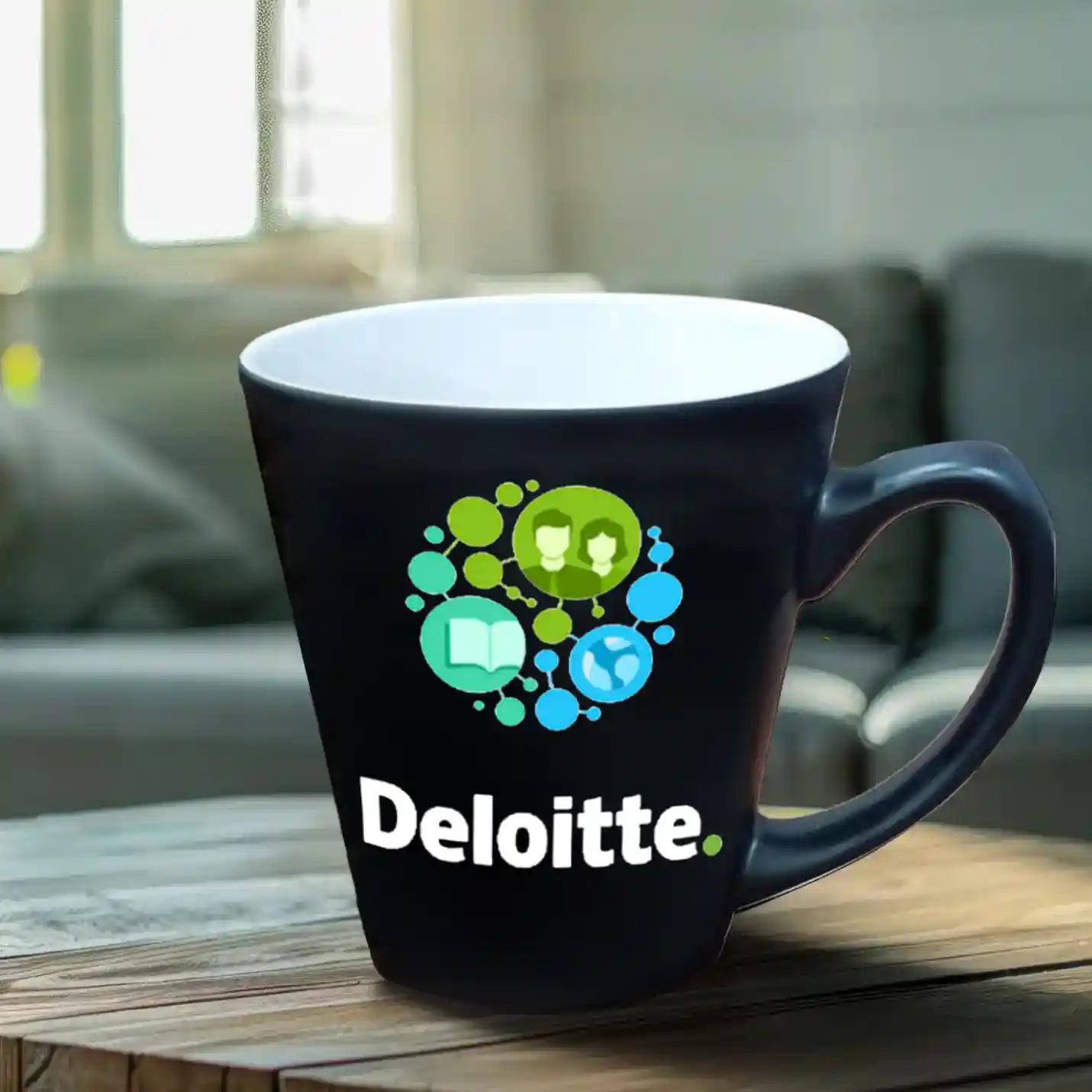 Magical Heat-Reactive Conical-shaped Ceramic Mugs Img 1