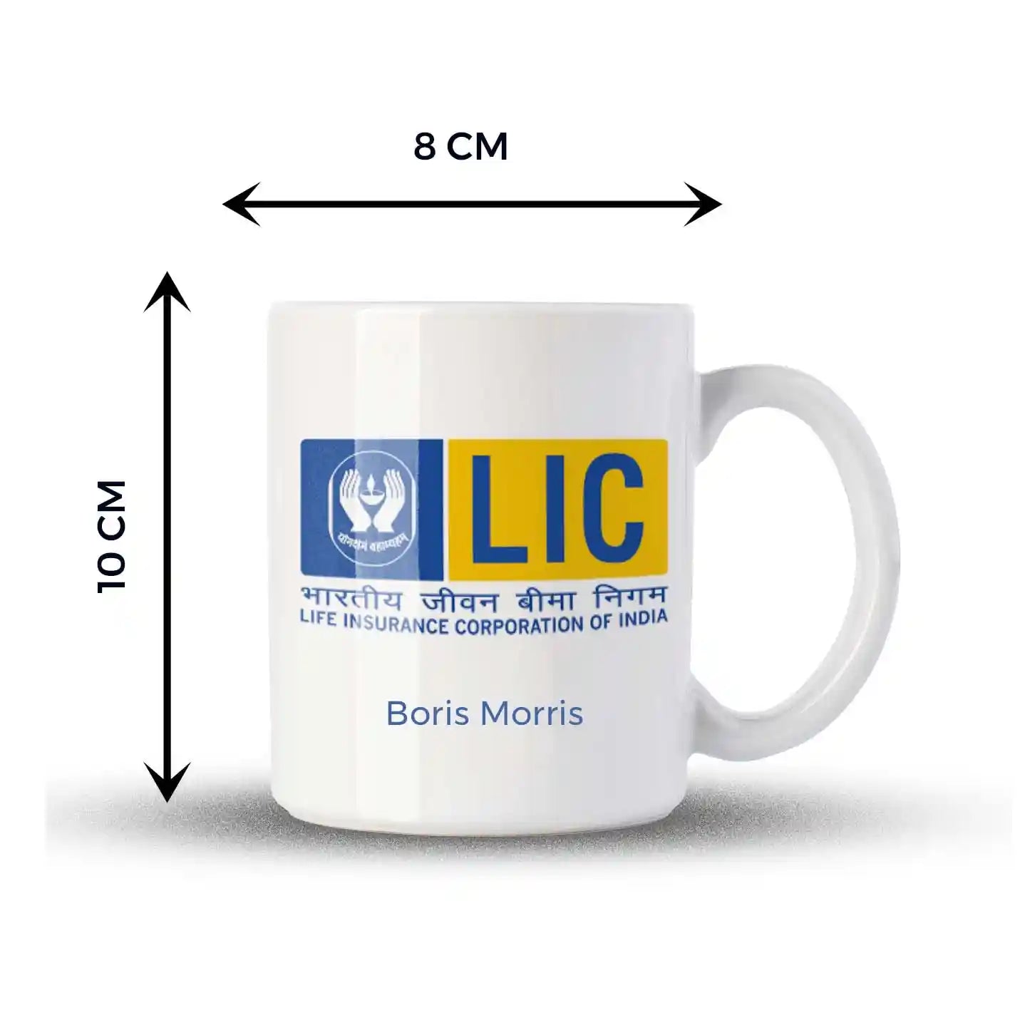 Elegant White Sublimatable Printed Coffee Mugs Img 2