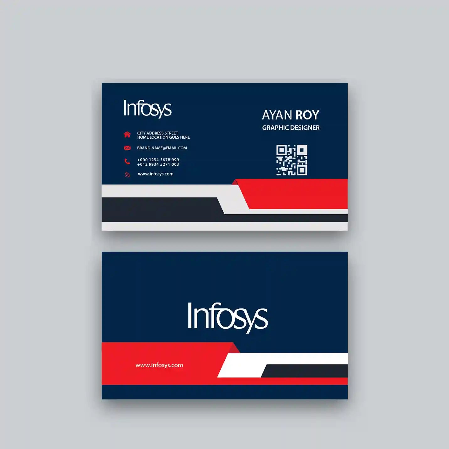 Customized Impressive Business Card (120 pcs) Img 2