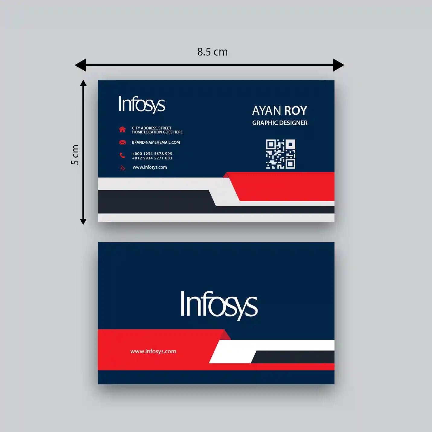 Customized Impressive Business Card (120 pcs) Img 3