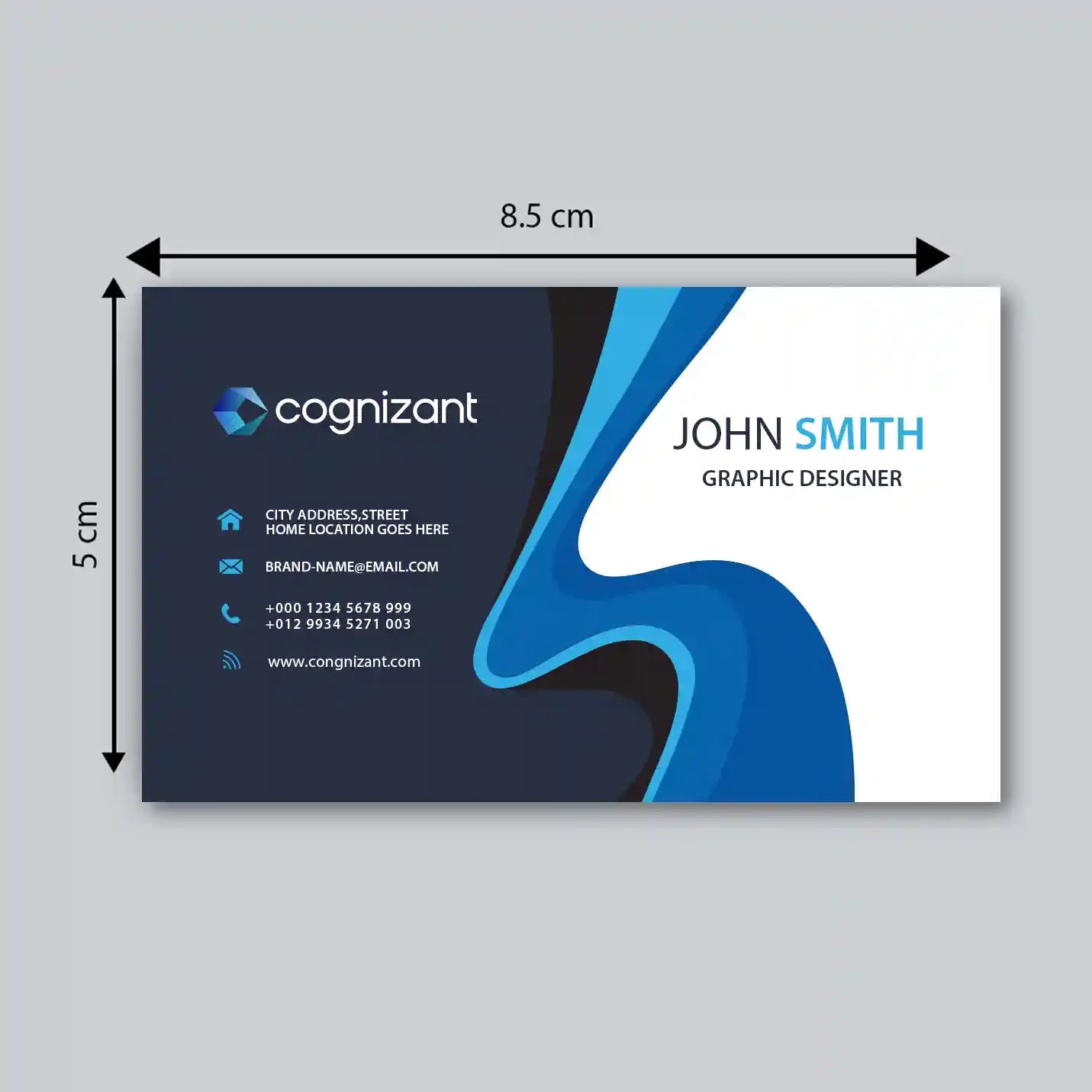 Exclusive  Customized  Business Card (120 pcs) Img 3