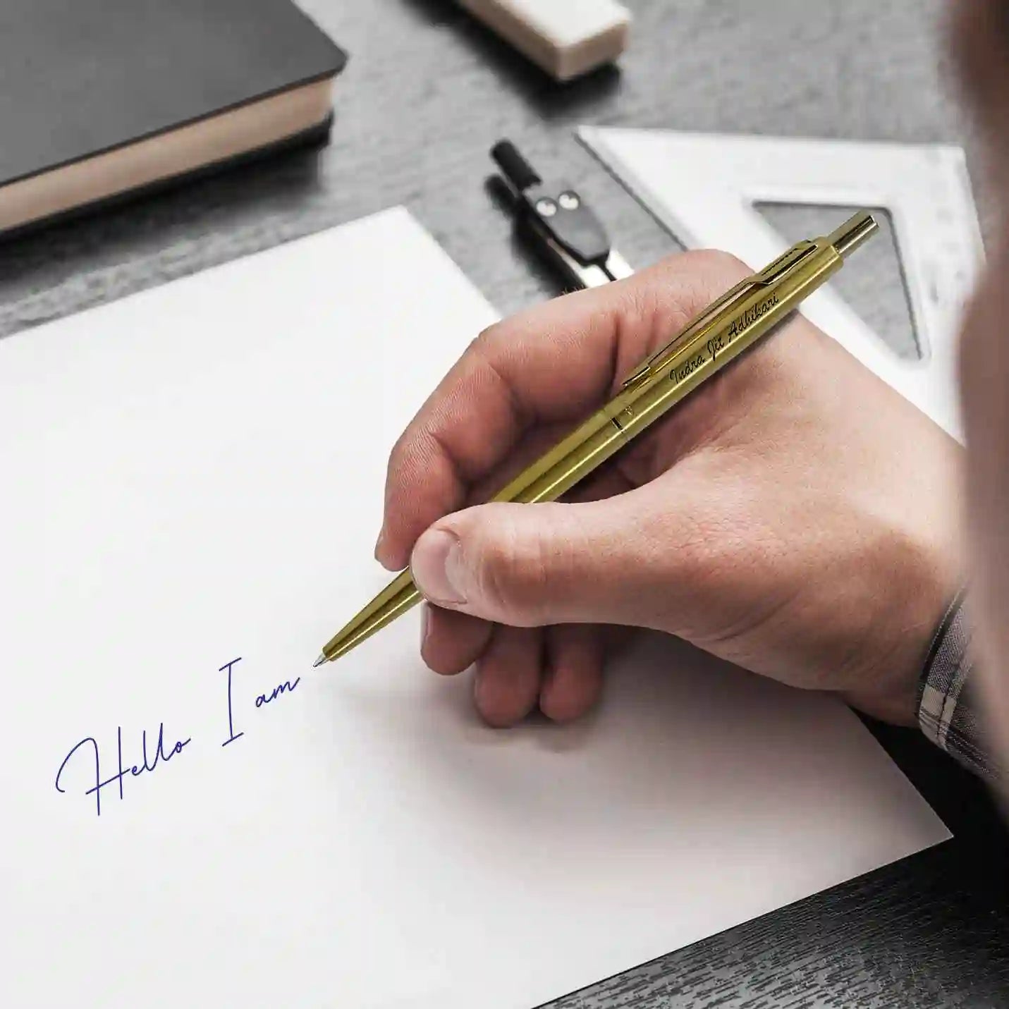 Customized Parker Classic Gold Ball Pen Img 1