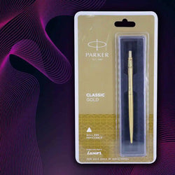 Elegant Metal Gold Plated Engraved Parker Pen