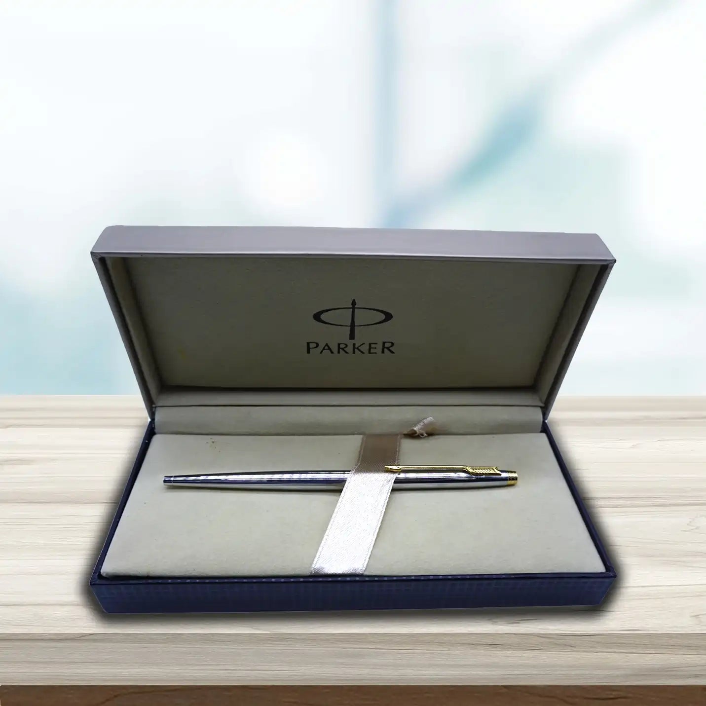 Slim & Shiny Metal Engraved Parker Pen