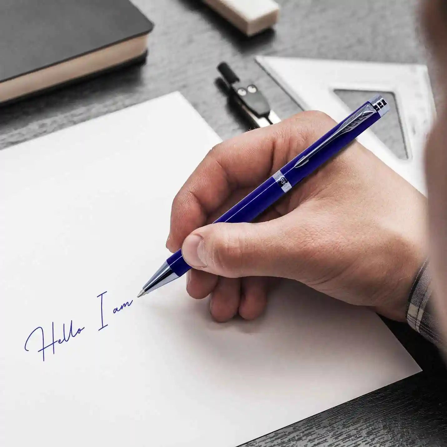 Top-Quality Parker Folio Chrome Trim Ball Pen