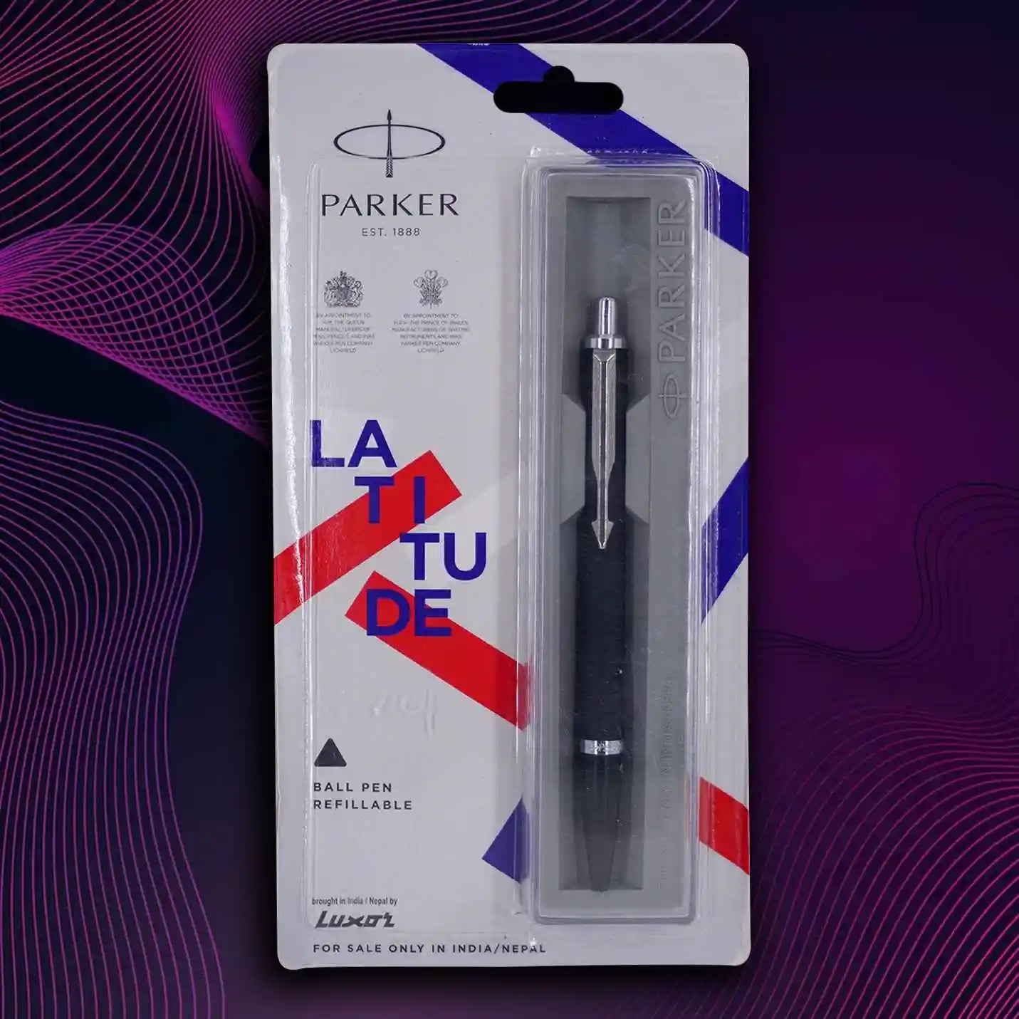 Exclusive Parker Matte Black Engraved Pen