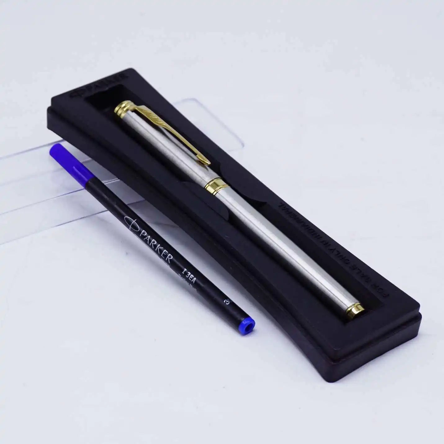 Best-Quality Parker Folio Stainless Steel Roller Ball Pen