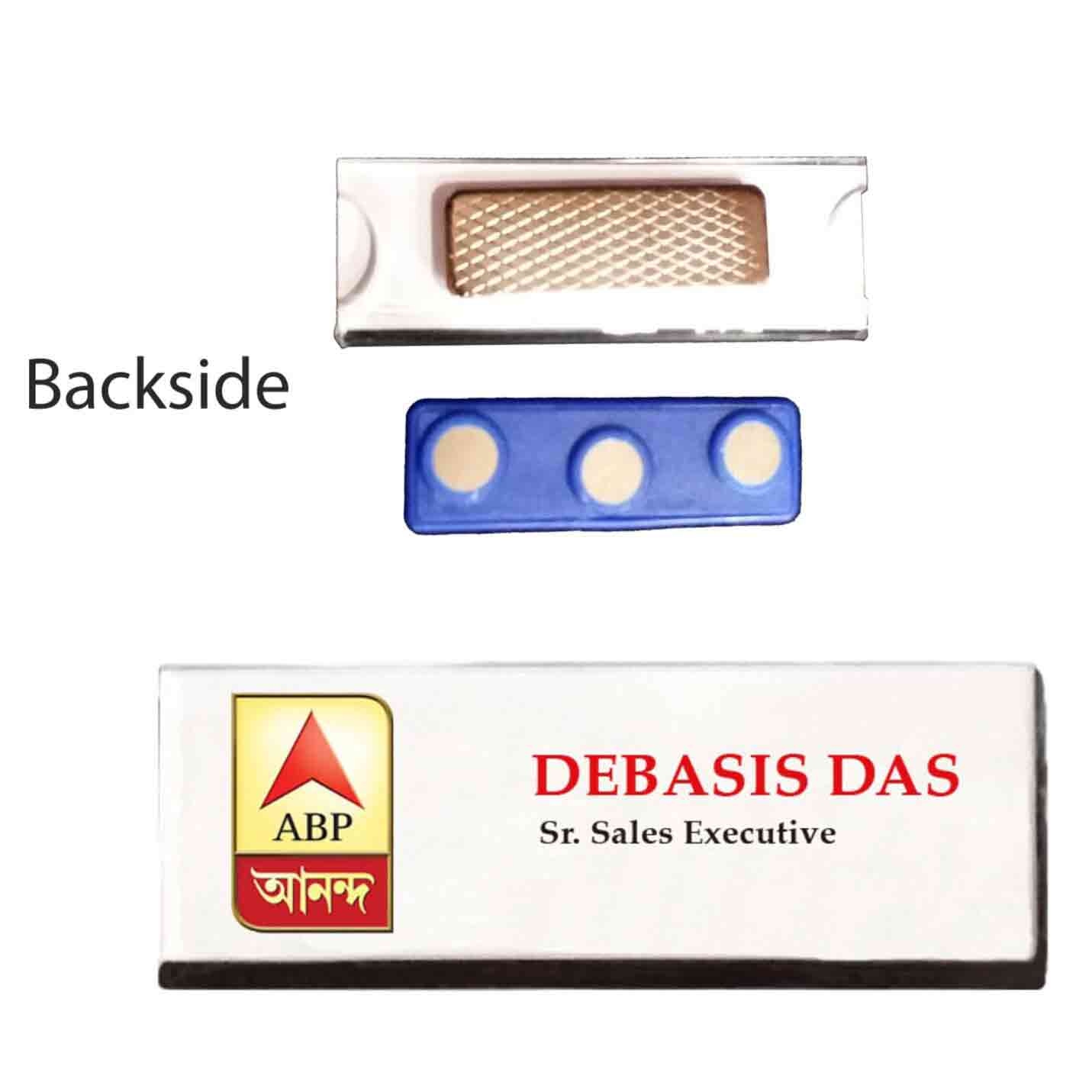 Exclusive Brand Logo Pocket Name Badge