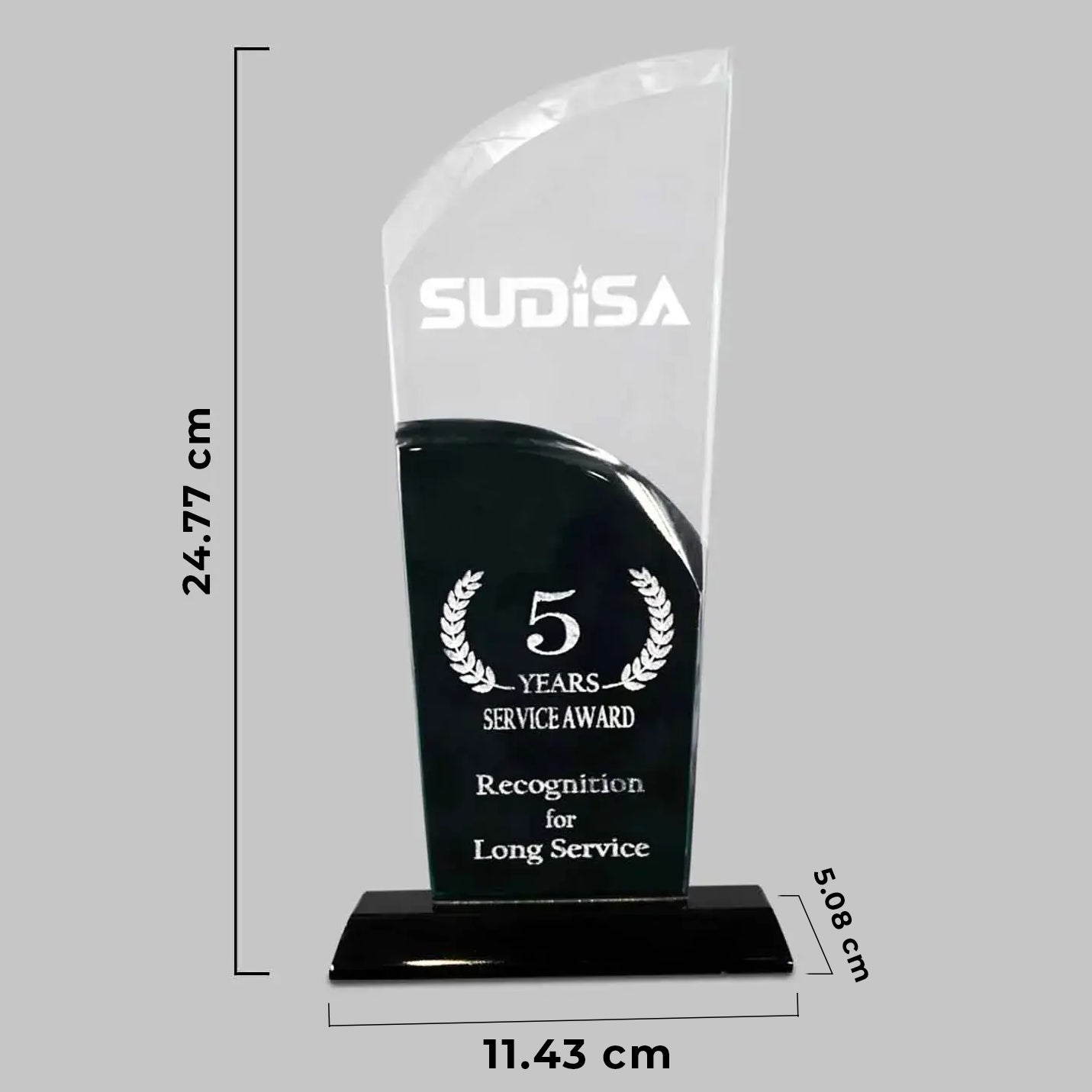 Top-notch Handmade Crystal Triumph Trophies Img 2