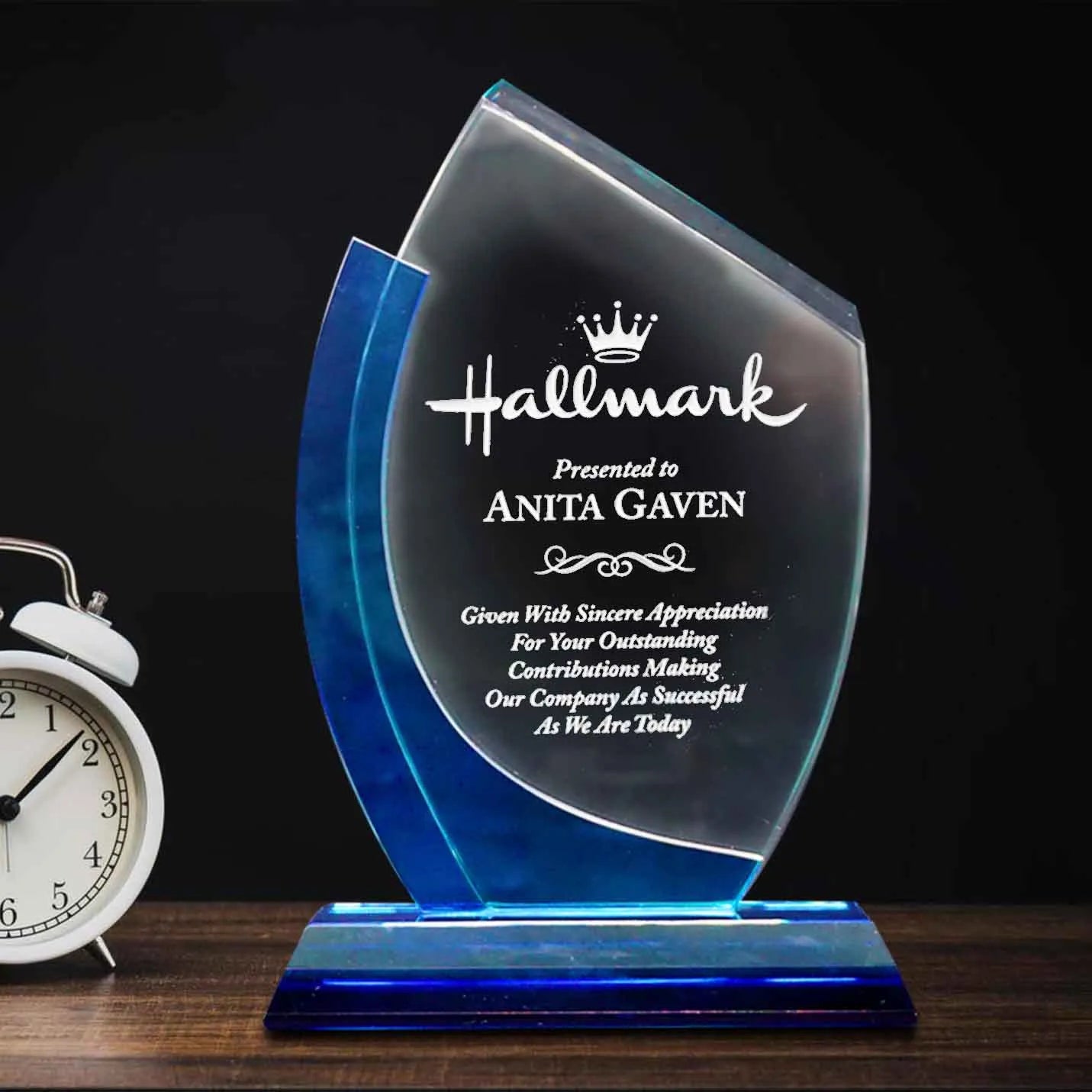 Best-Quality Handmade Crystal Trophy