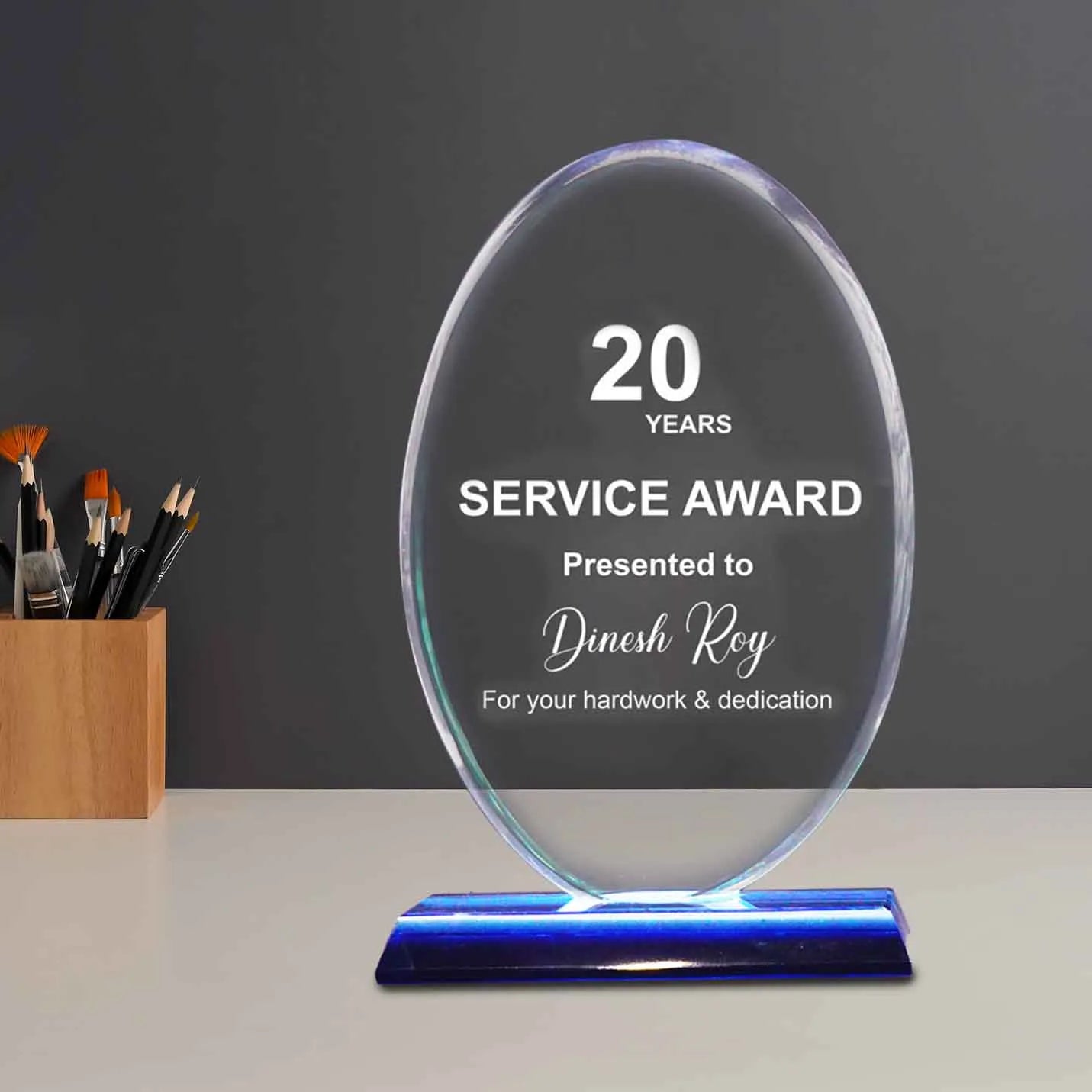 Premium Oval Champion's Trophies