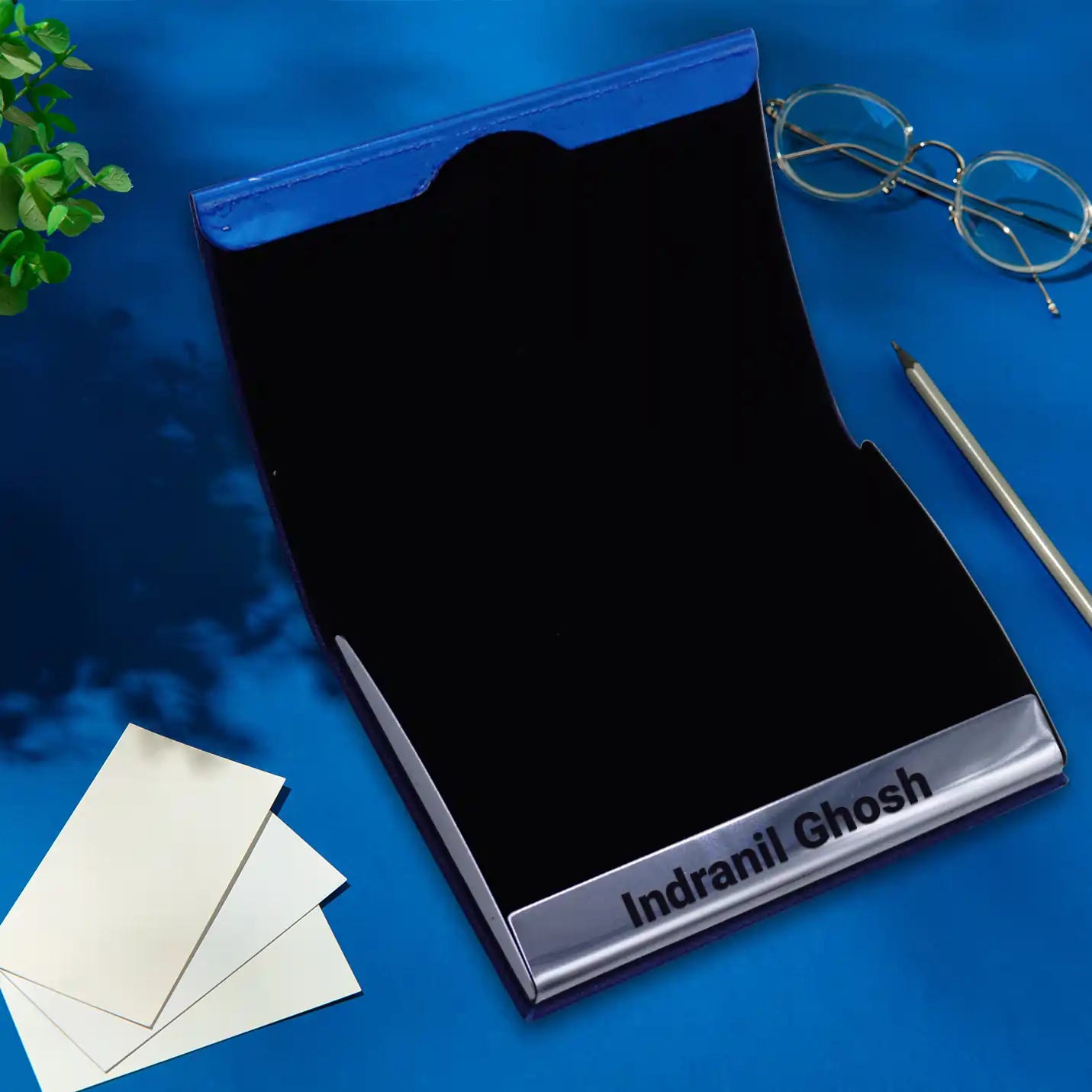 Elegant Purple Notebook, Pen, Keychain & Cardholder Combo Gift Set Img 5